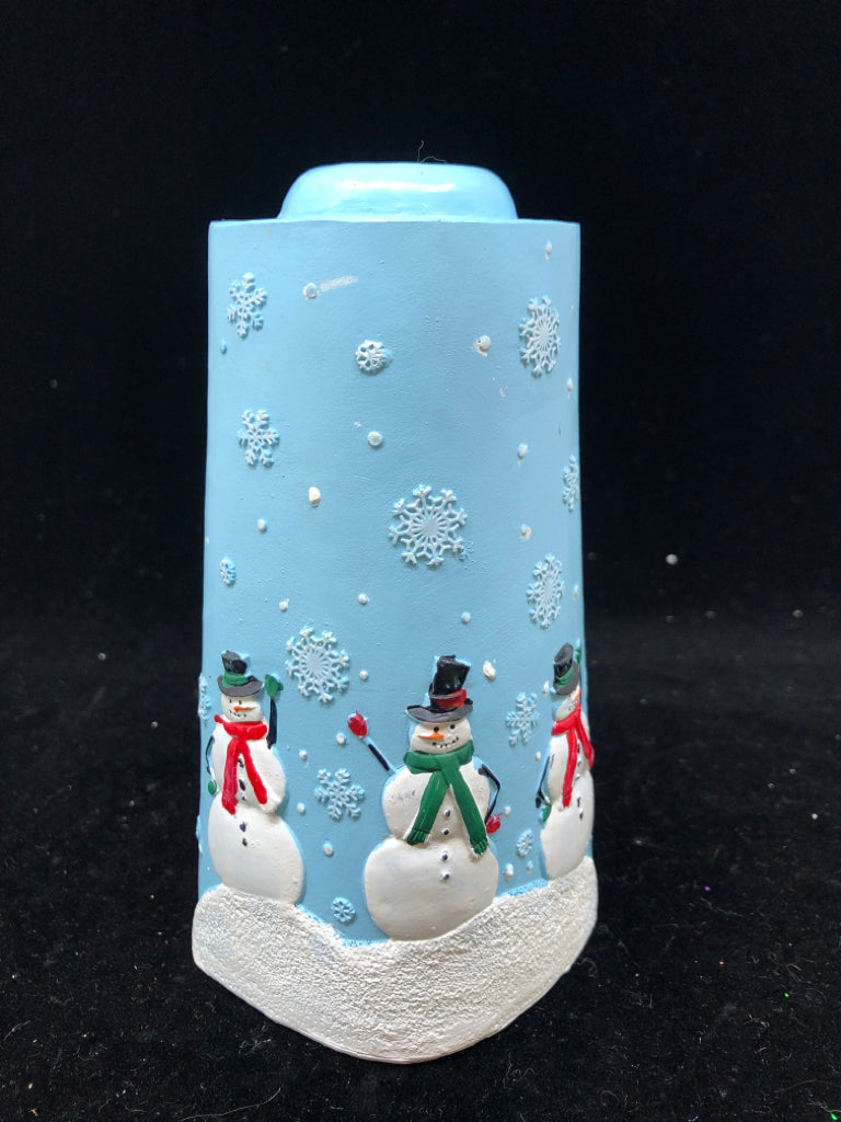 SNOWMAN SOAP COVER.