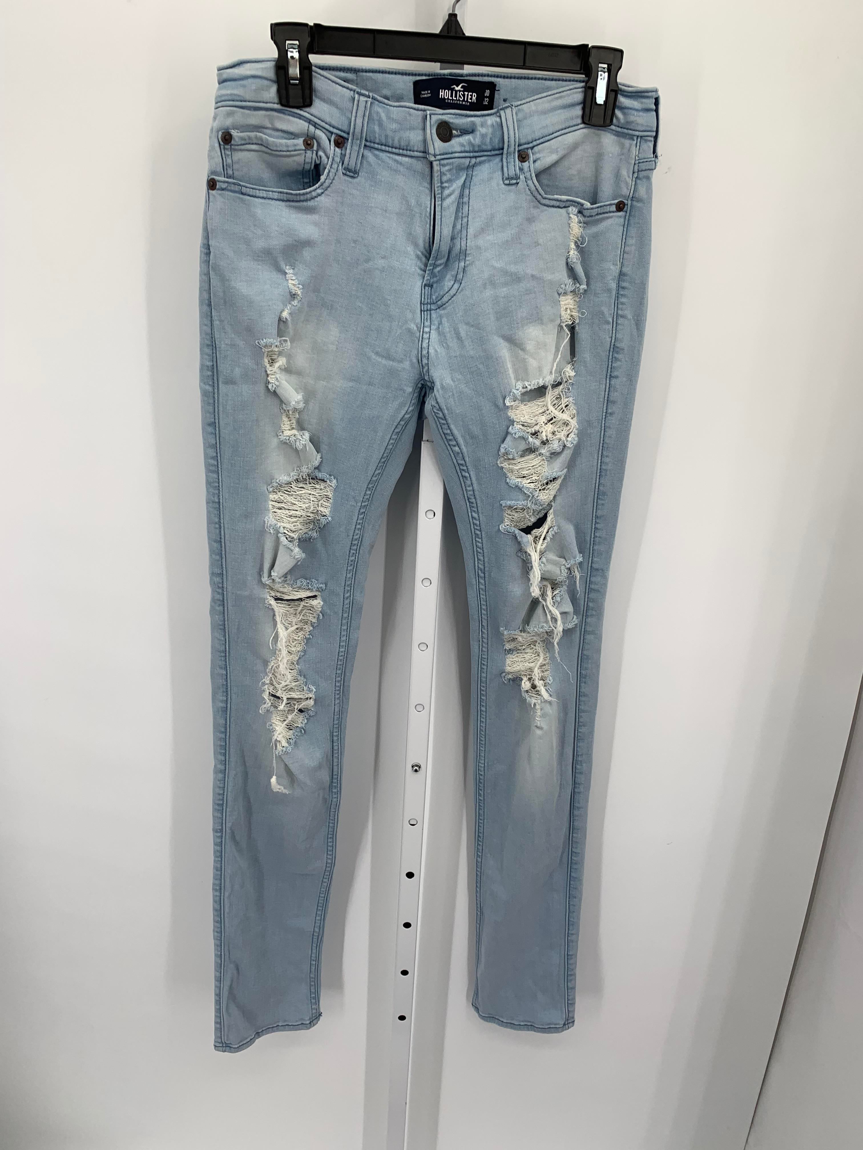 DISTRESSED STACKED SKINNY