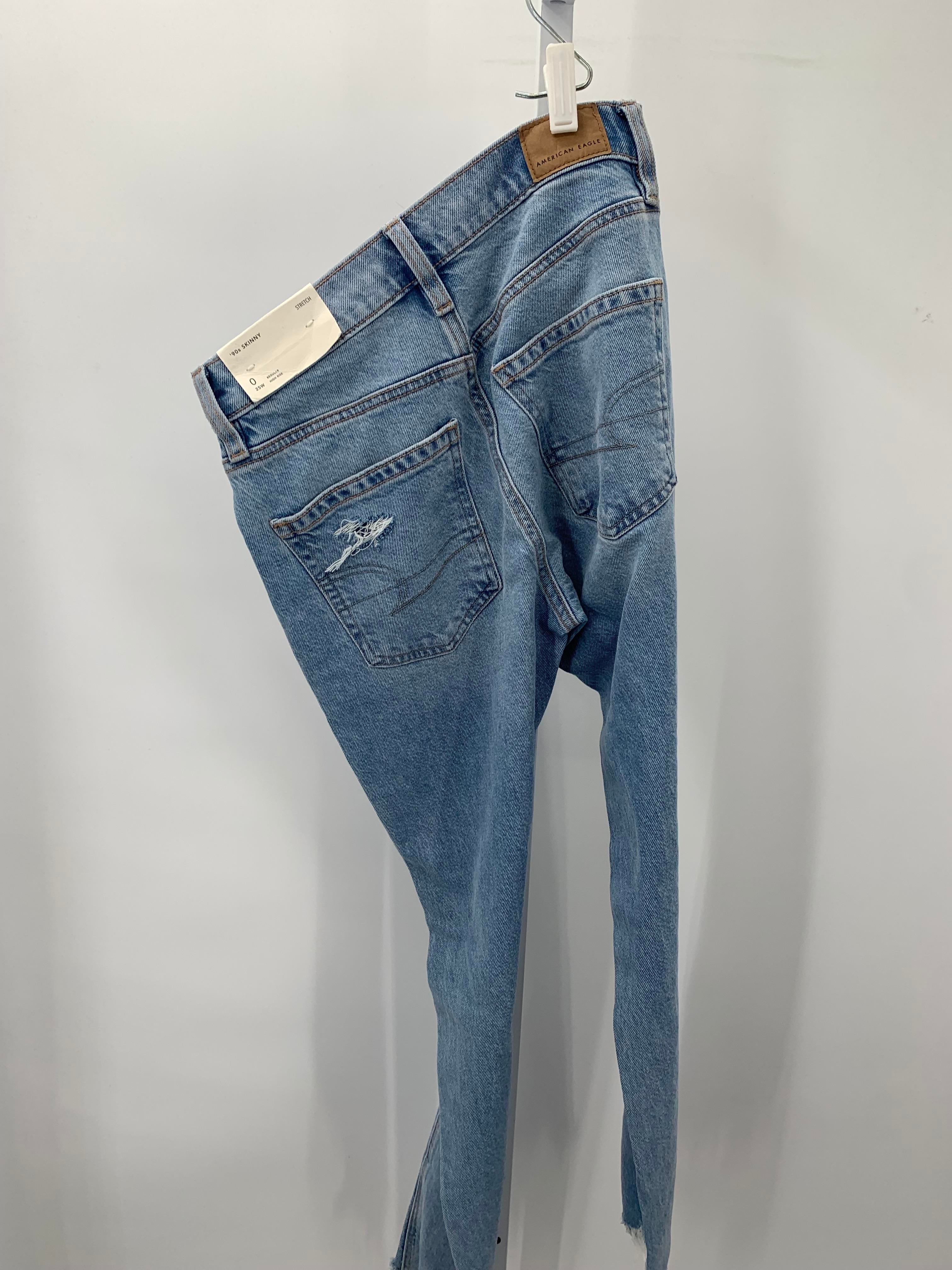 American Eagle Size 0 Juniors Jeans