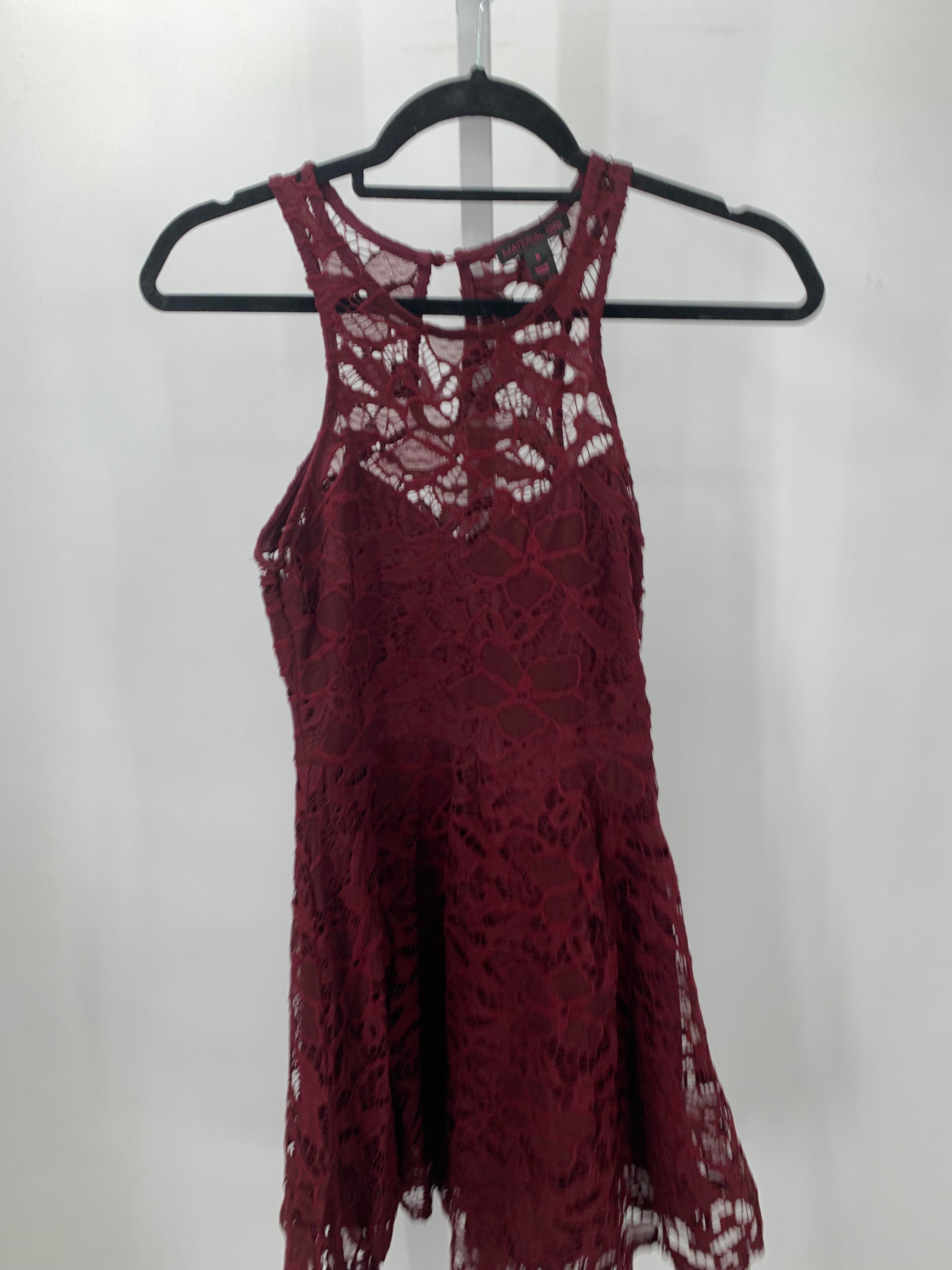 Material Girl Size Medium Juniors Sleeveless Dress