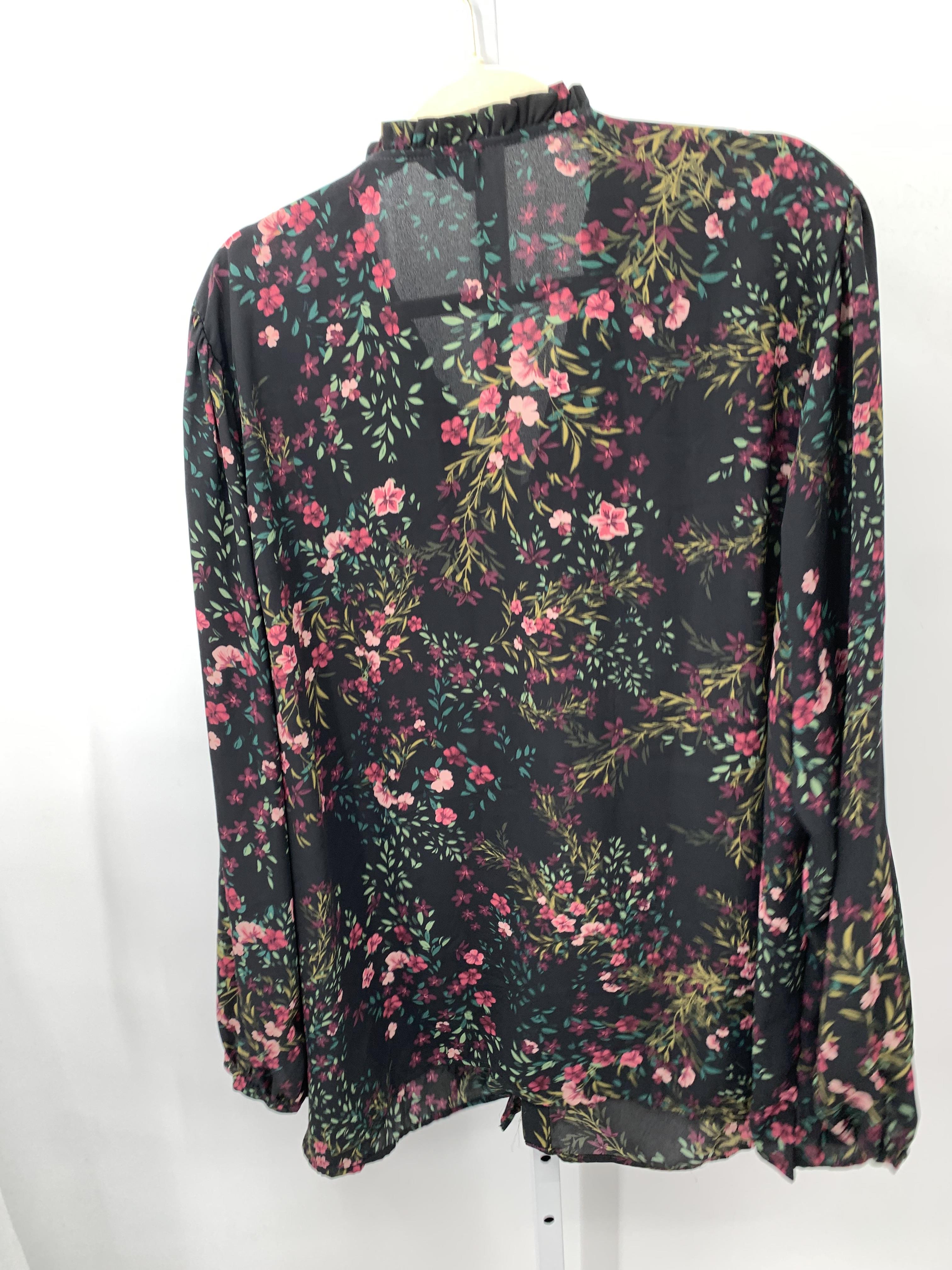 Size 3X Womens Long Sleeve Shirt
