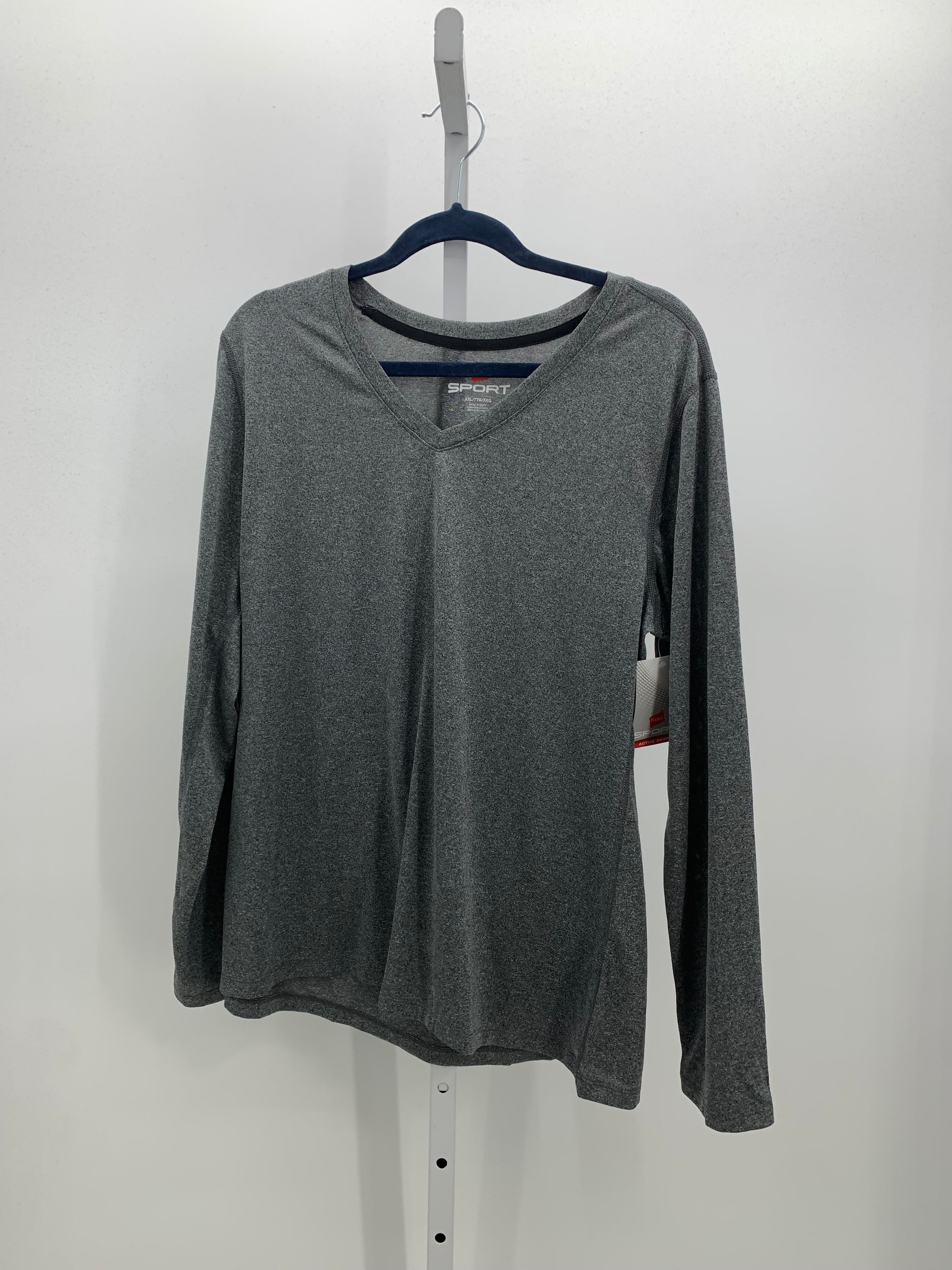 Hanes Size XXL Misses Long Sleeve Shirt