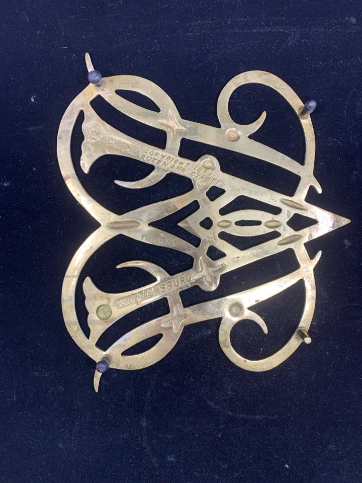 BRASS TRIVET.