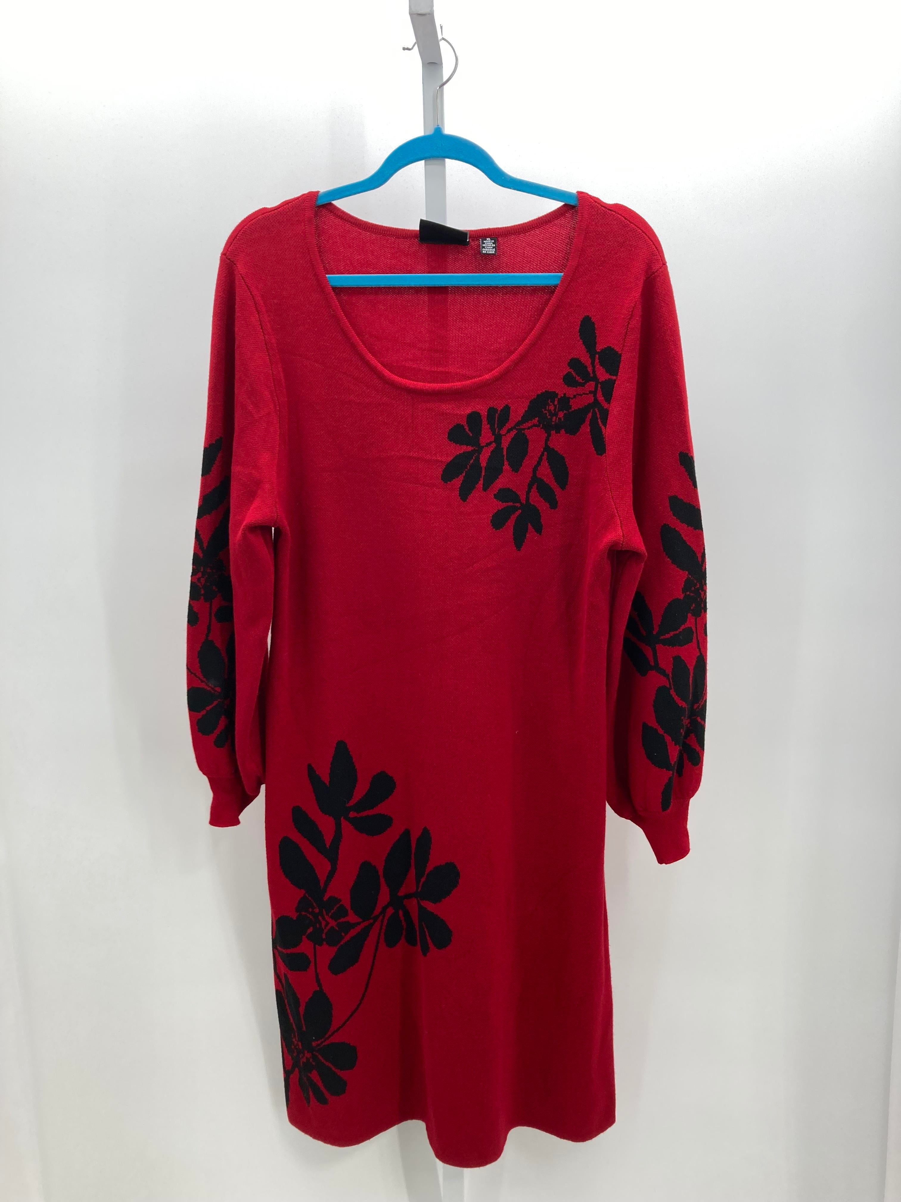 Size Extra Large Misses Long Sleeve Dress
