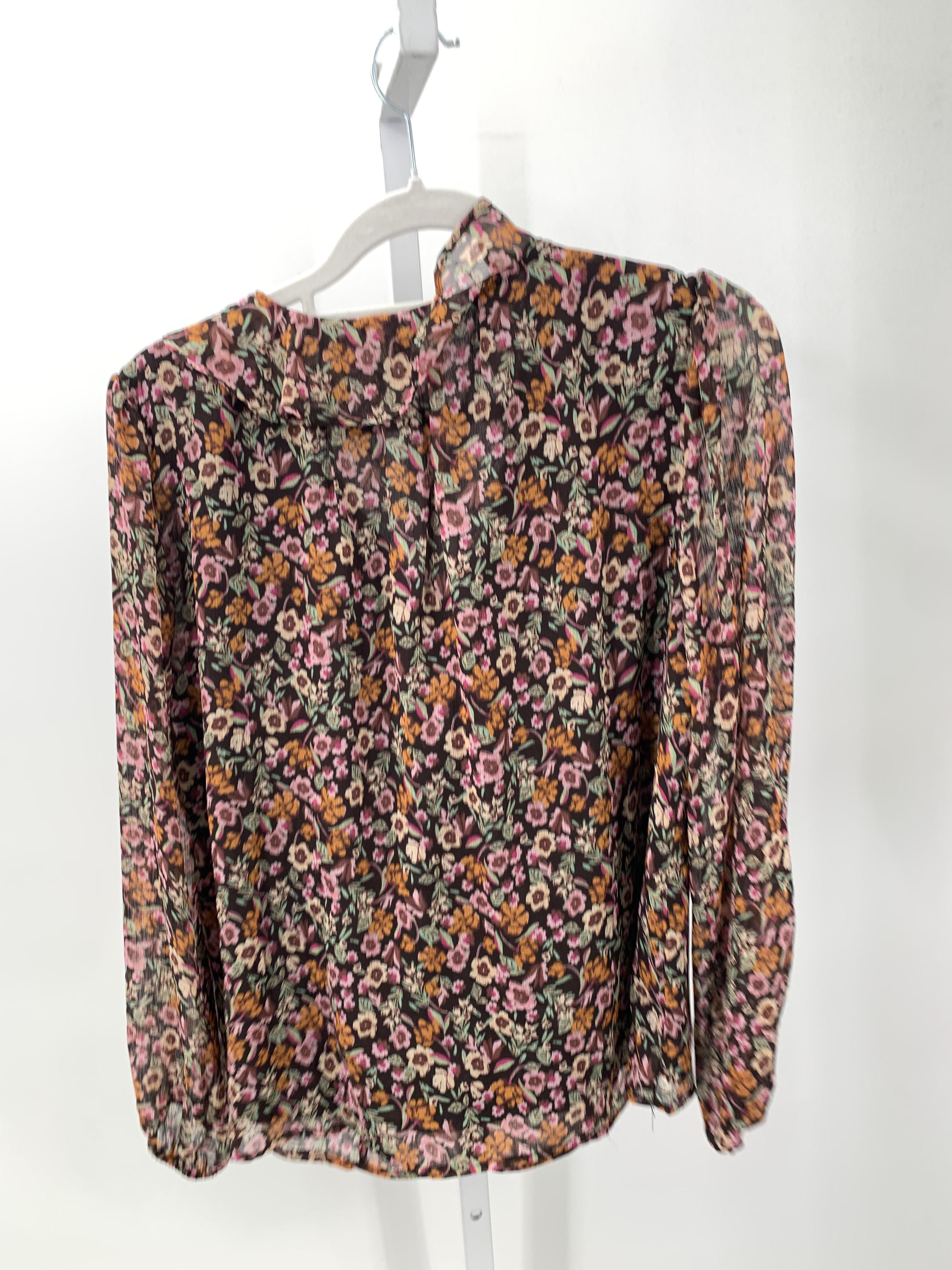 Lauren Conrad Size Medium Petite Petite Long Sleeve Shirt