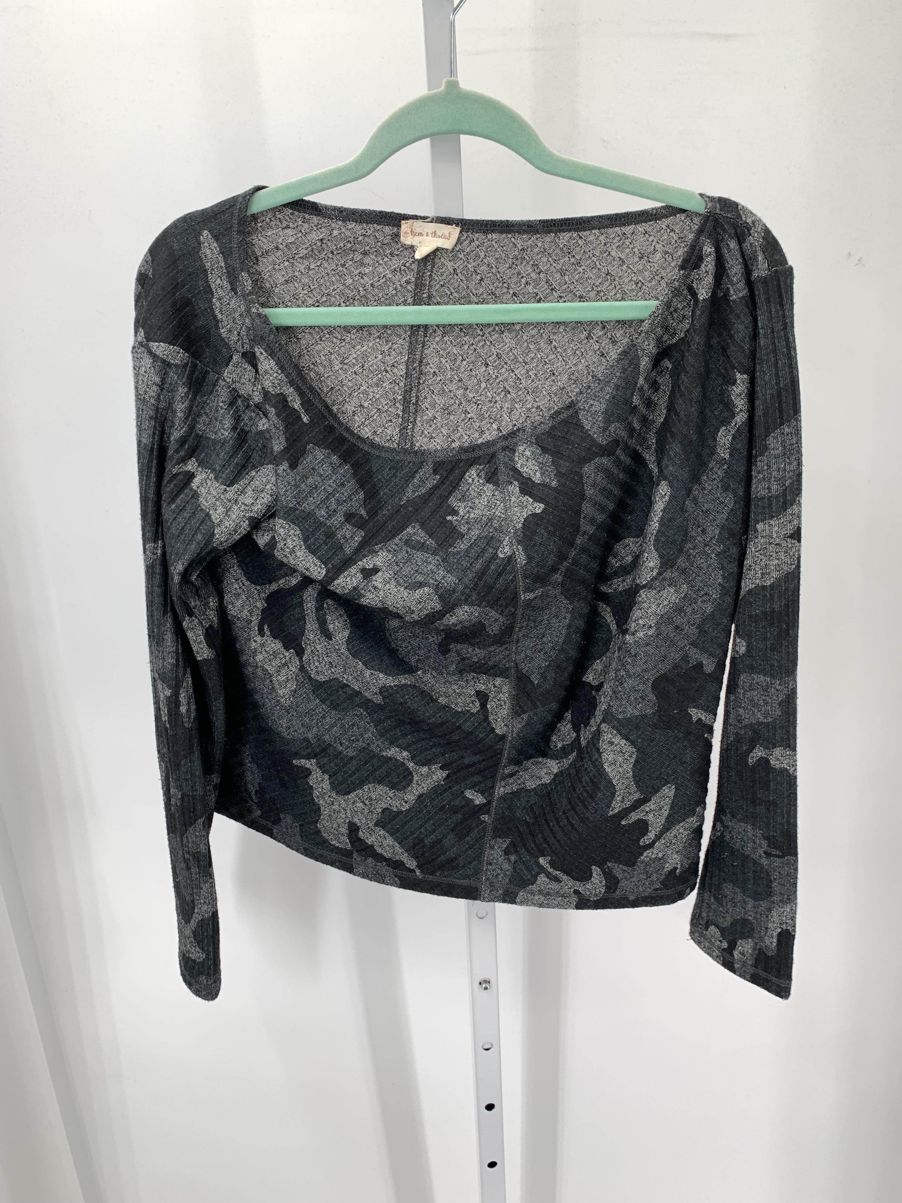 Size Small Juniors Long Sleeve Shirt