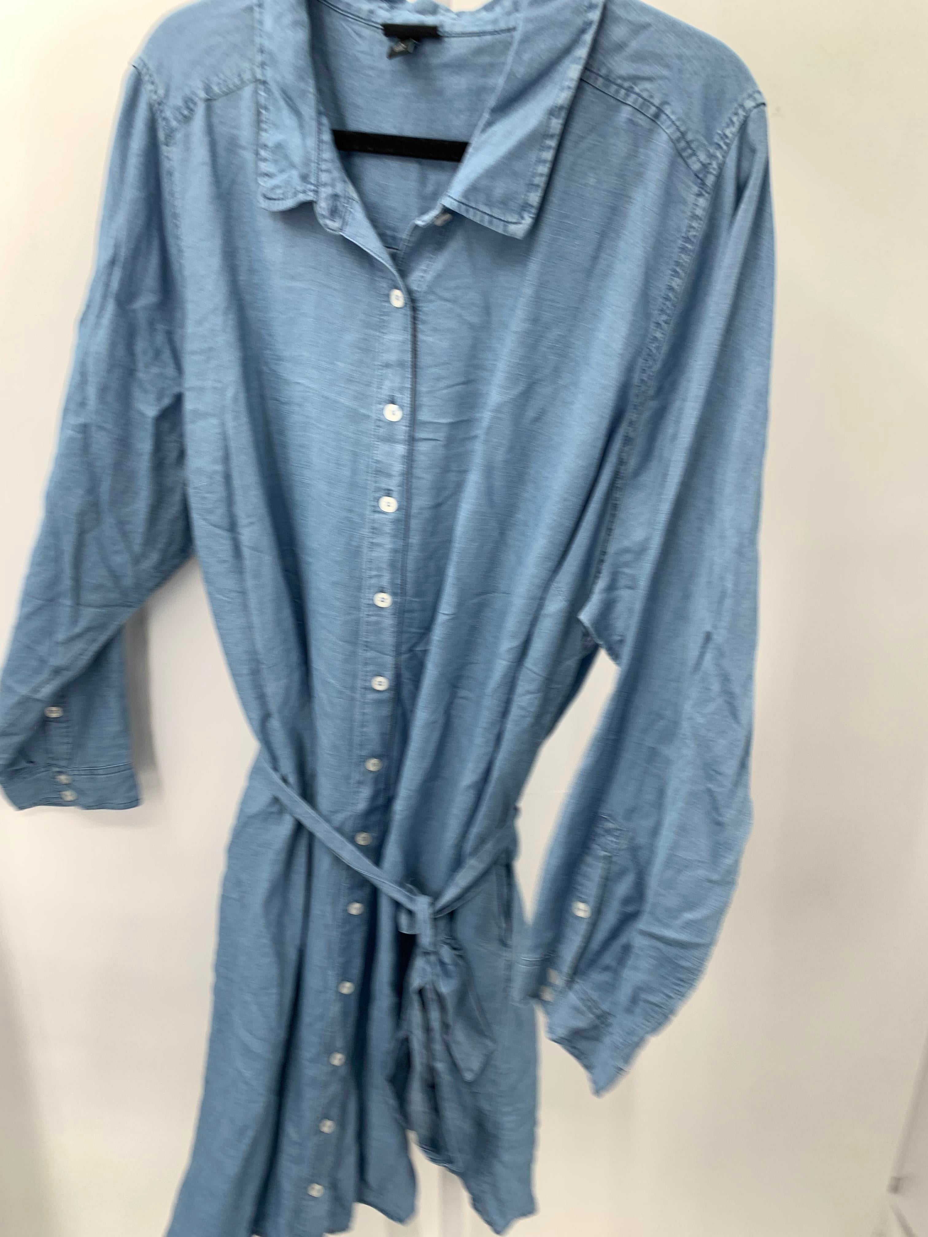 Torrid Size 3X Womens Long Sleeve Dress