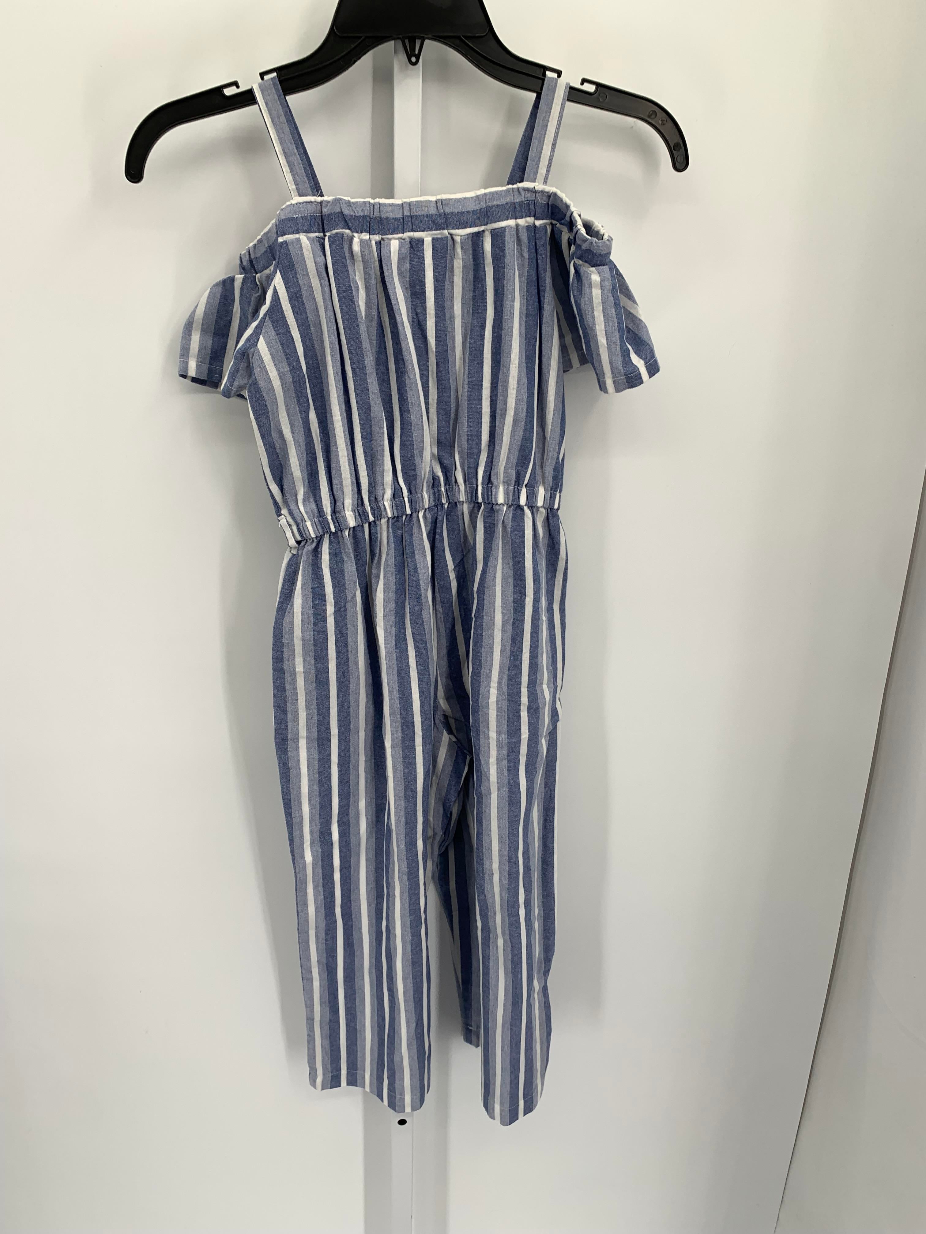 Bebe Size 10-12 Girls Short Slv. Romper