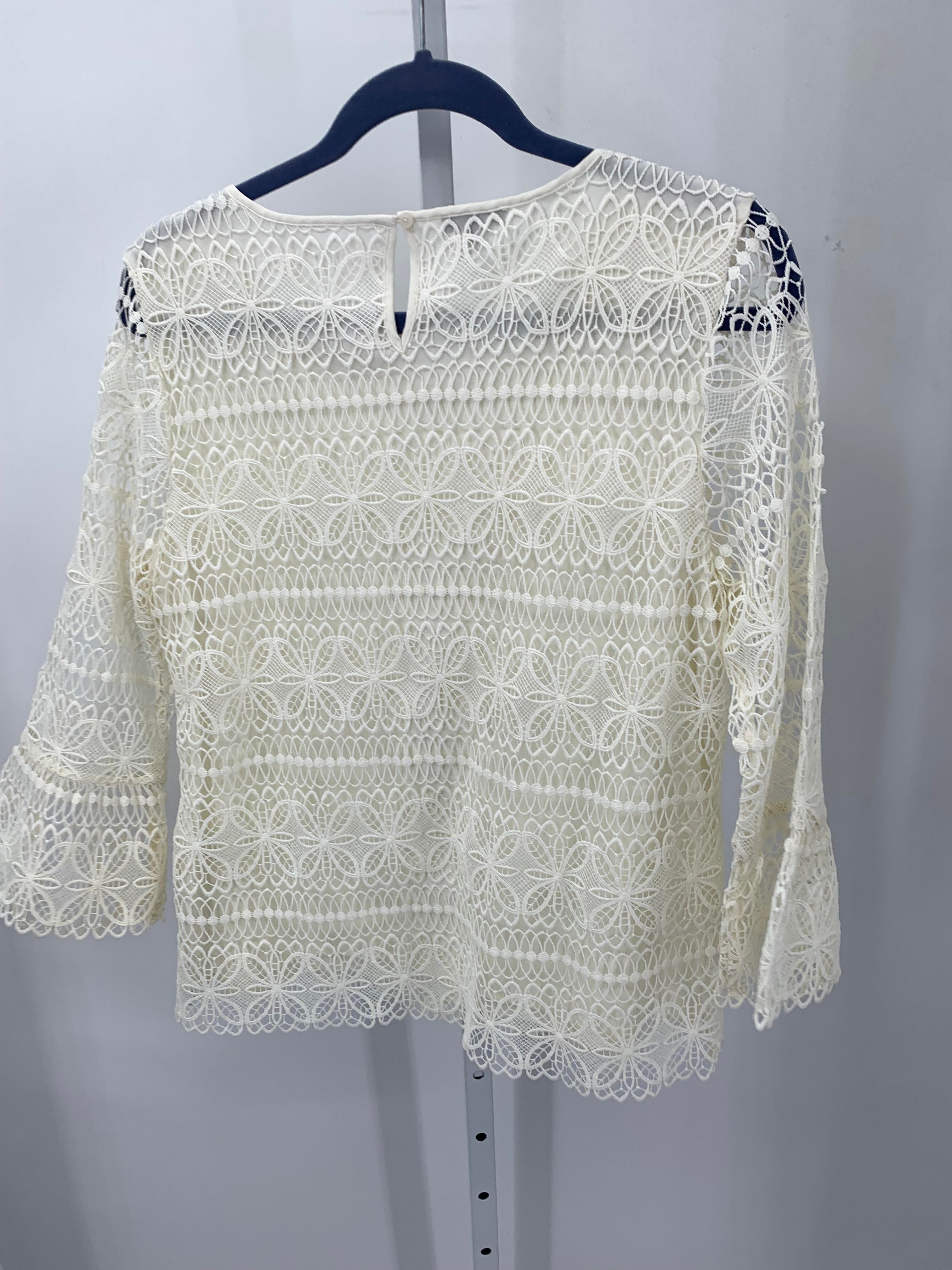Talbots Size Medium Petite Petite Long Sleeve Shirt