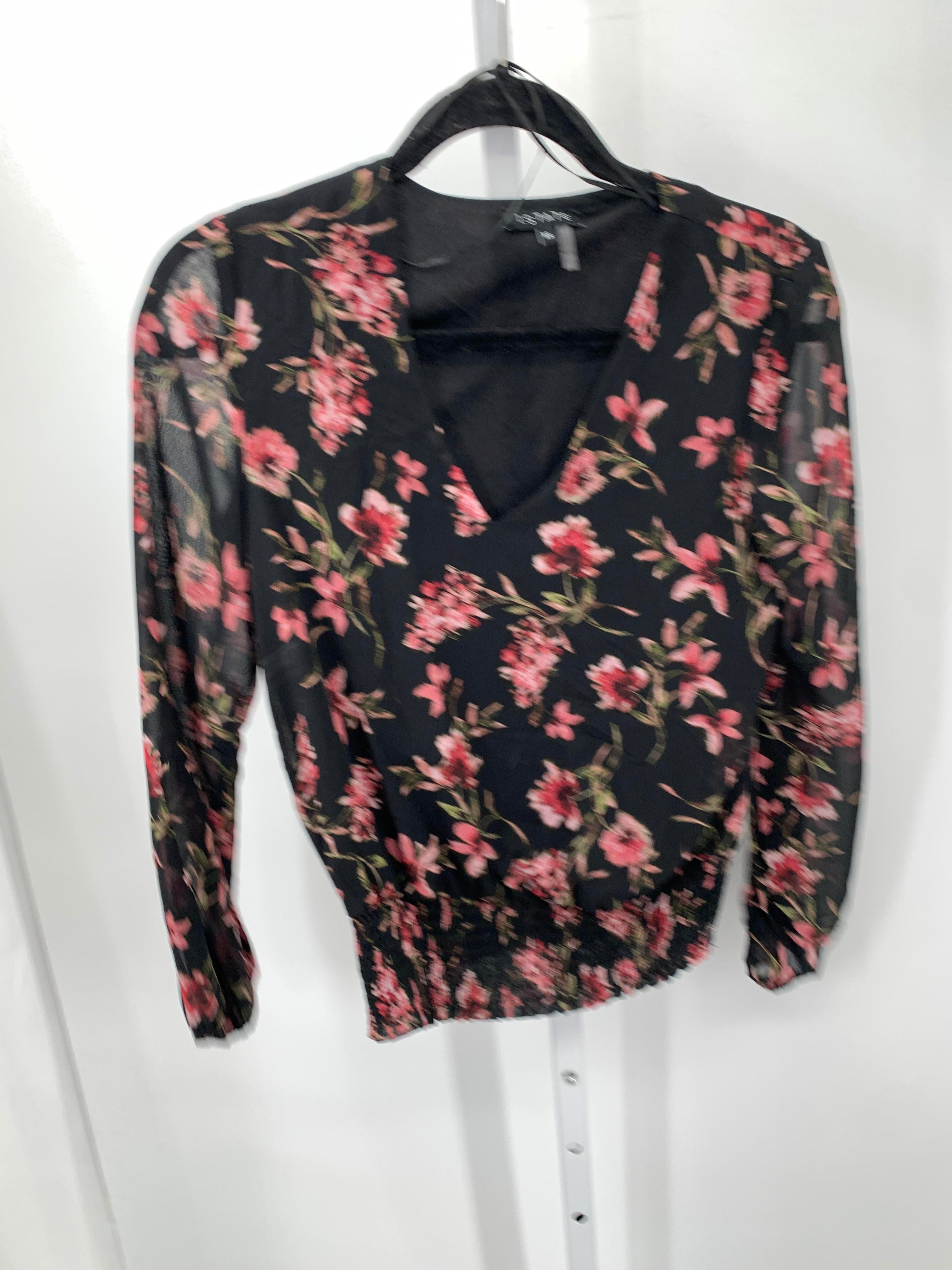 Size X Small Juniors Long Sleeve Shirt