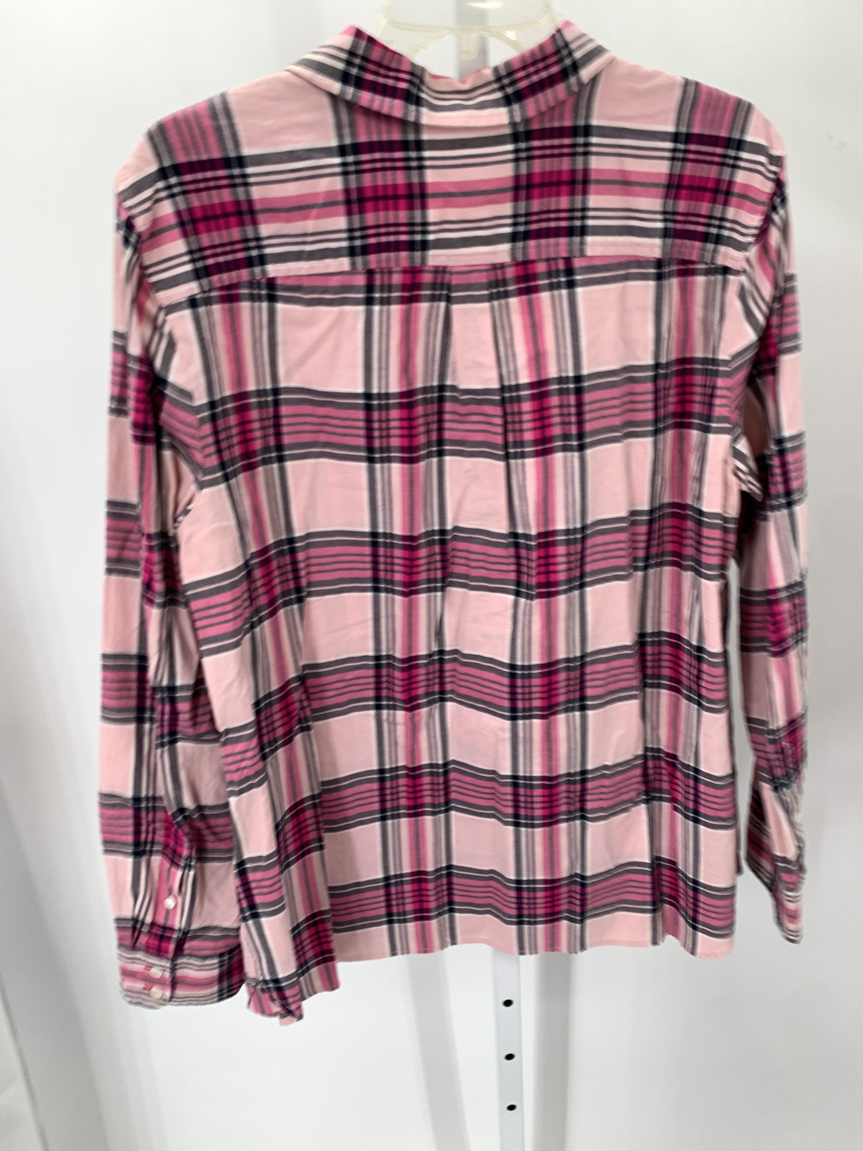 Talbots Size Extra Large Misses Long Sleeve Shirt