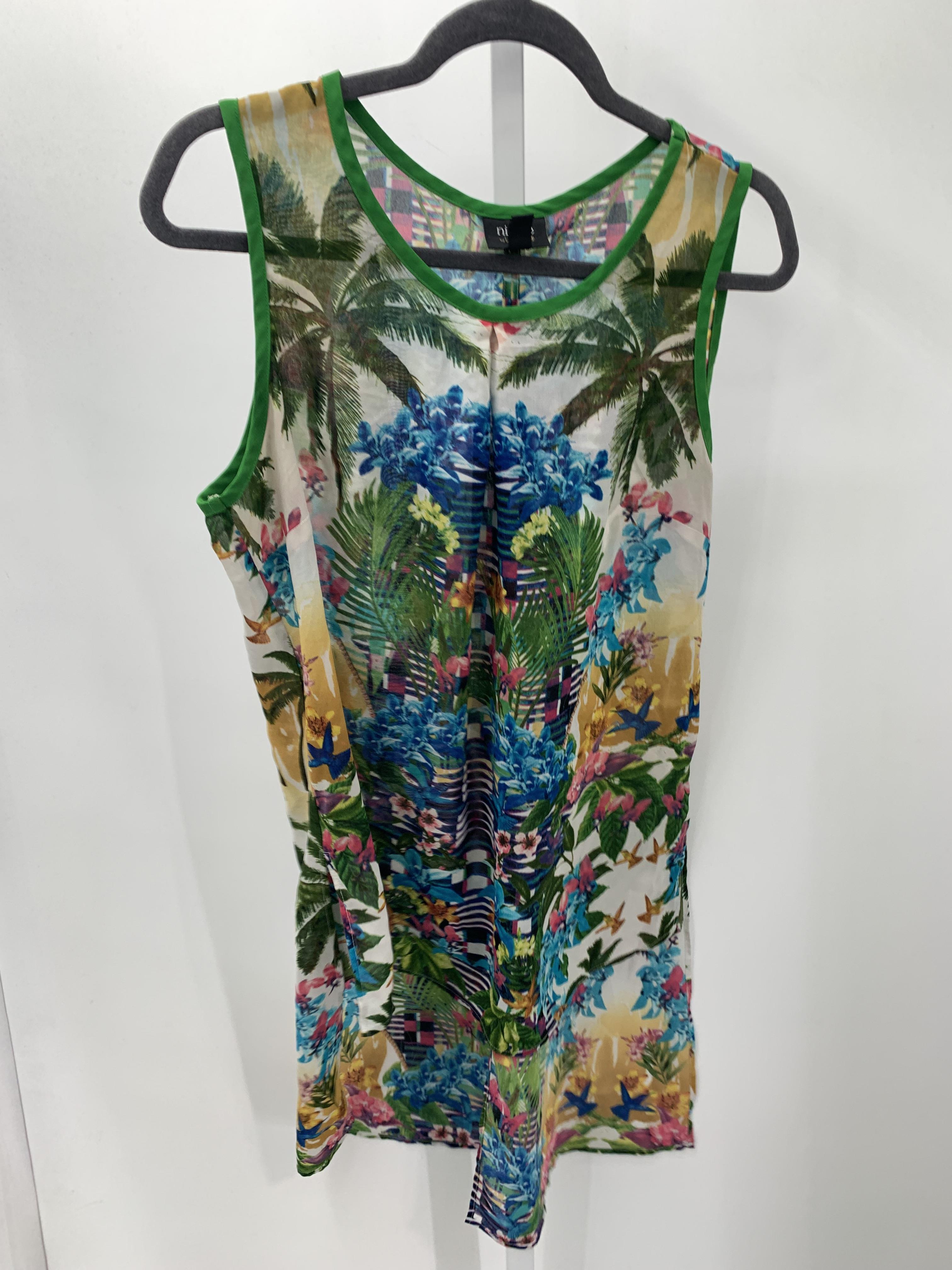 Nicole Miller Size Large Misses Sleeveless Shirt