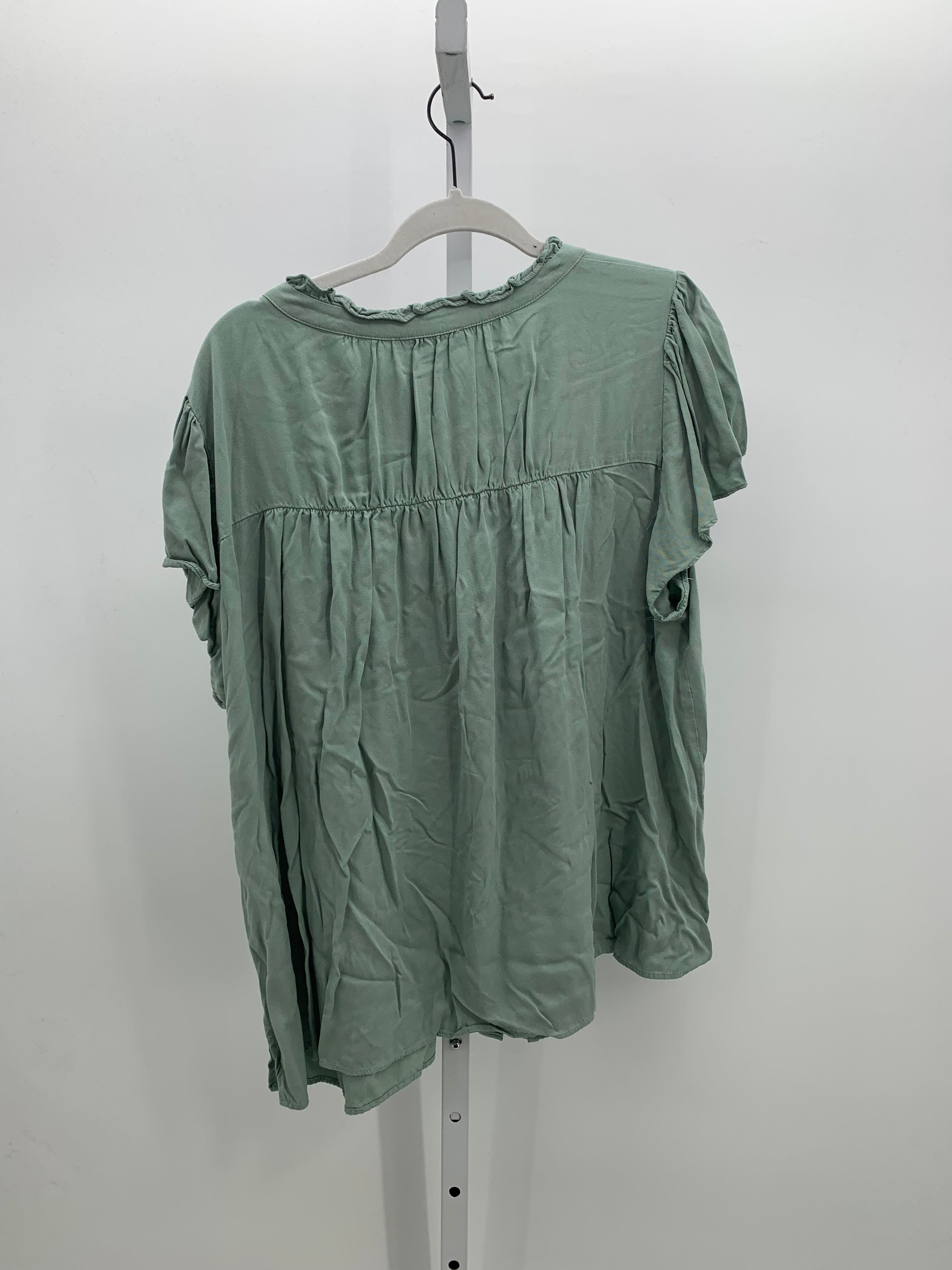 Rose & Olive Size 2X Womens Short Sleeve Shirt