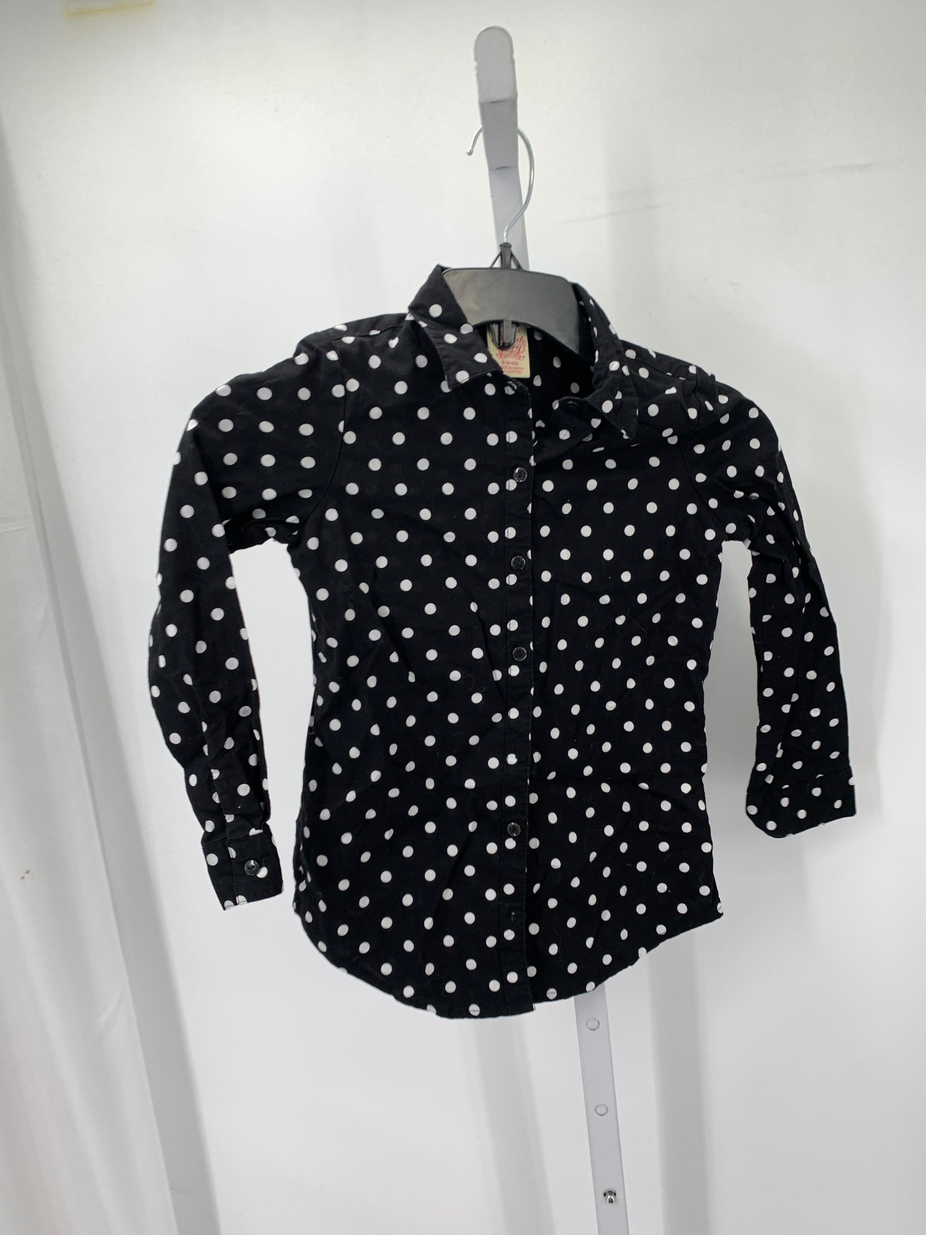 Faded Glory Size 6/6X Girls Long Sleeve Shirt