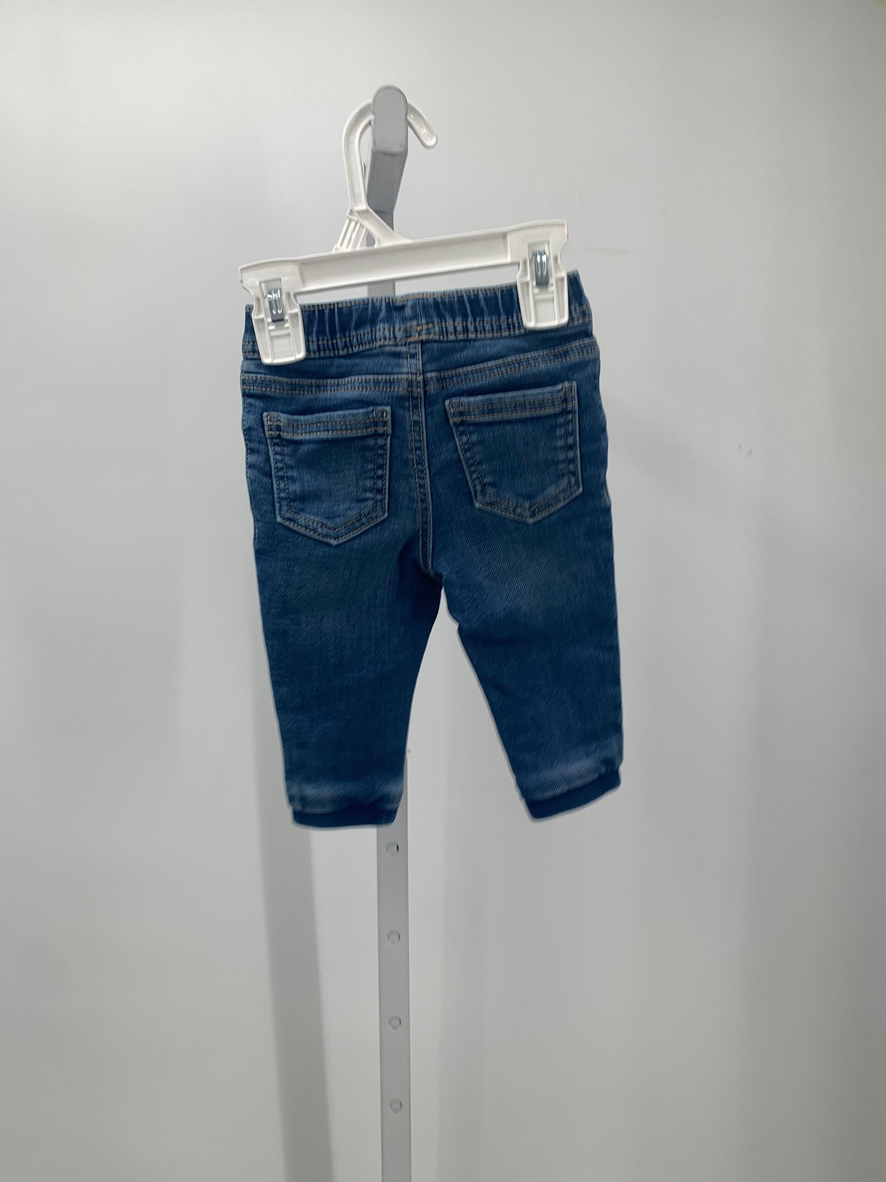 ELASTIC WAIST JEANS