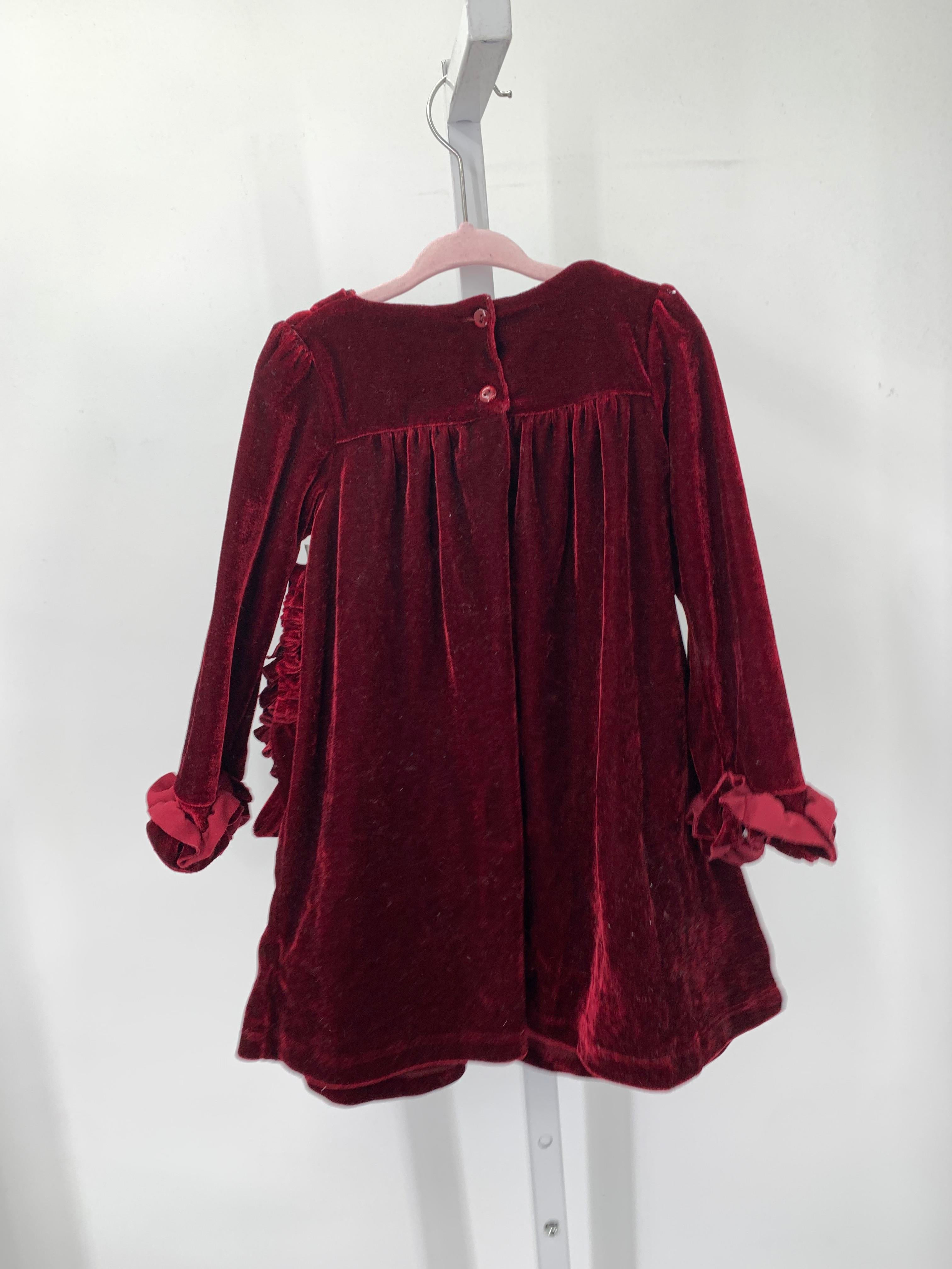 Heirlooms Size 2T Girls Long Sleeve Dress