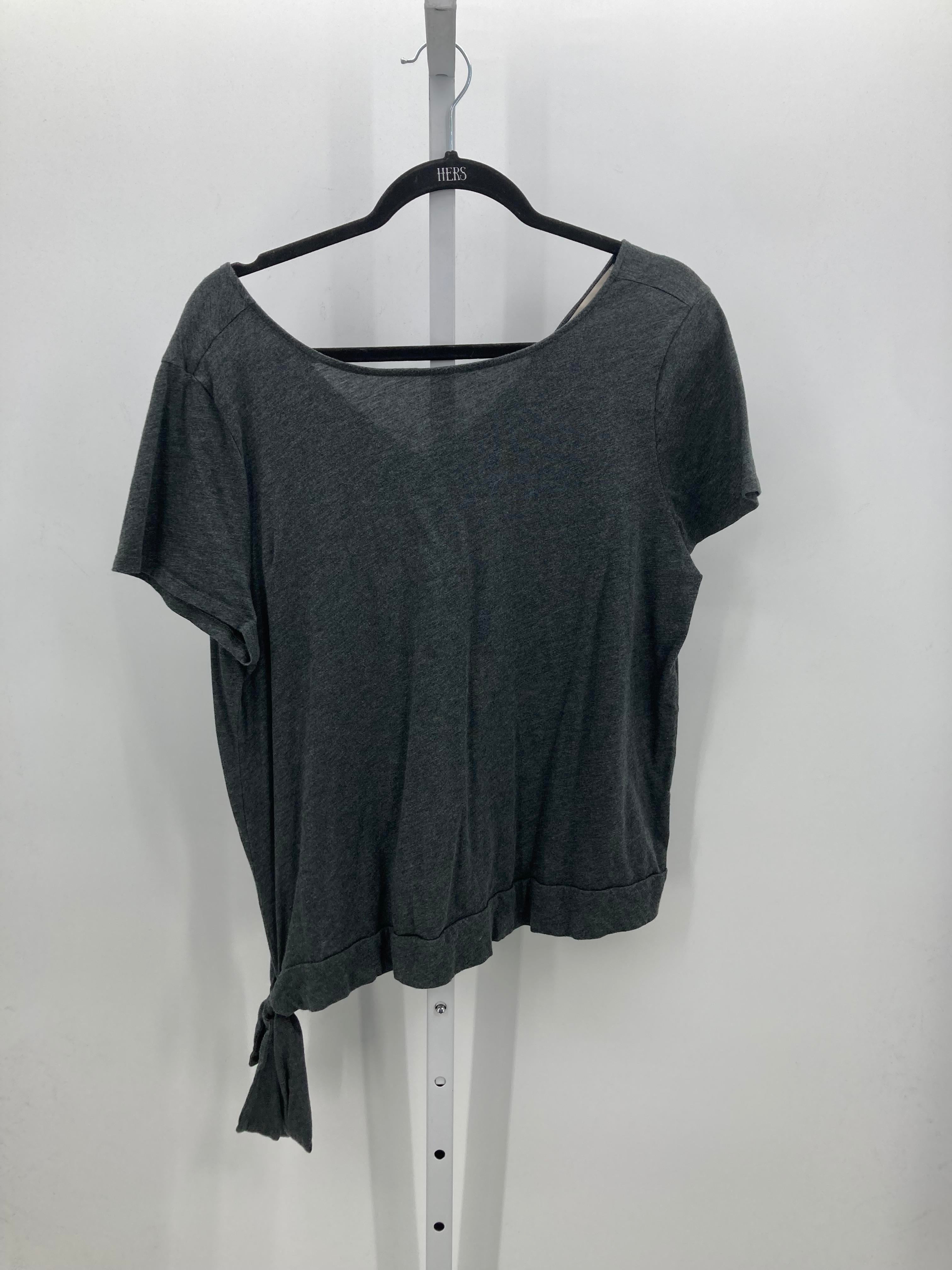 Loft Size Extra Large Misses Short Sleeve Shirt