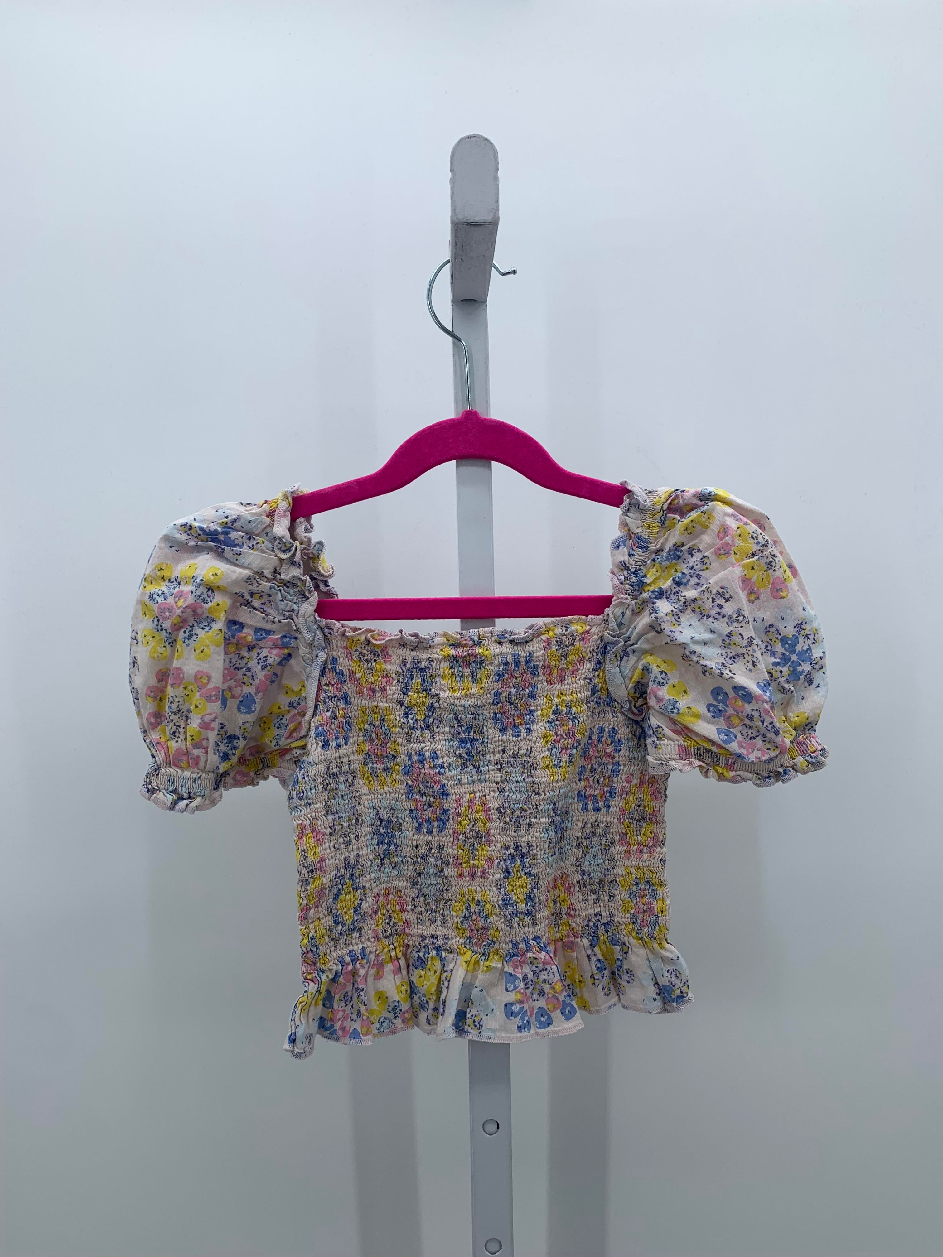 Wonder Nation Size 6/6X Girls Short Sleeve Shirt