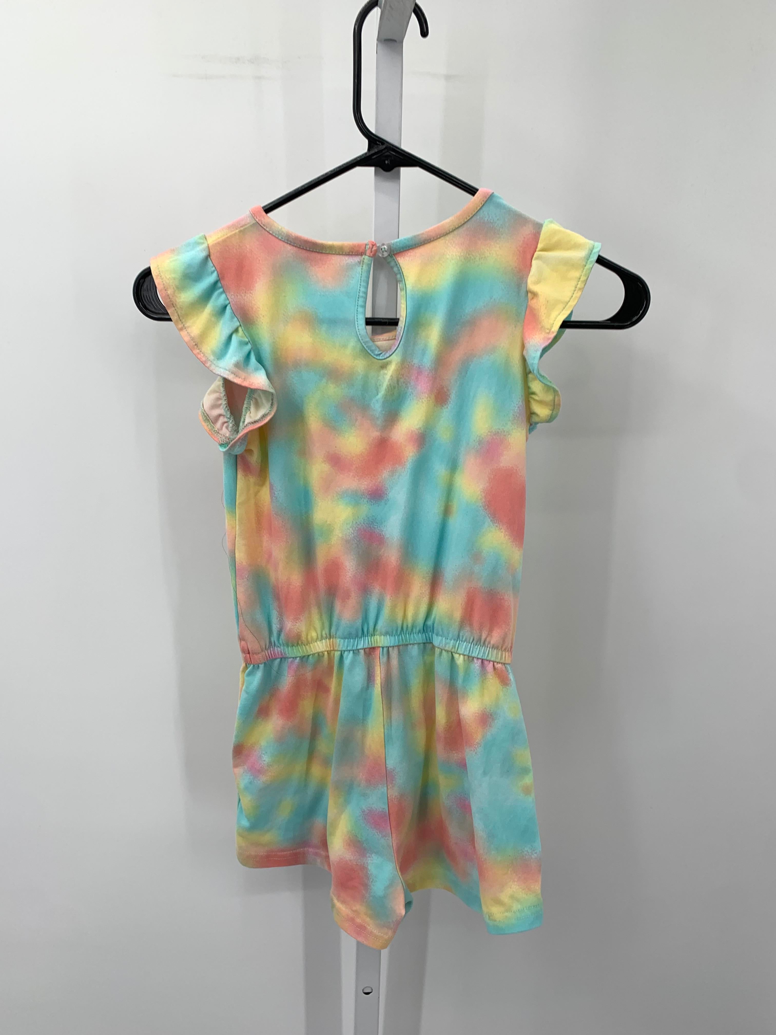 Size 5-6 Girls Short Slv. Romper