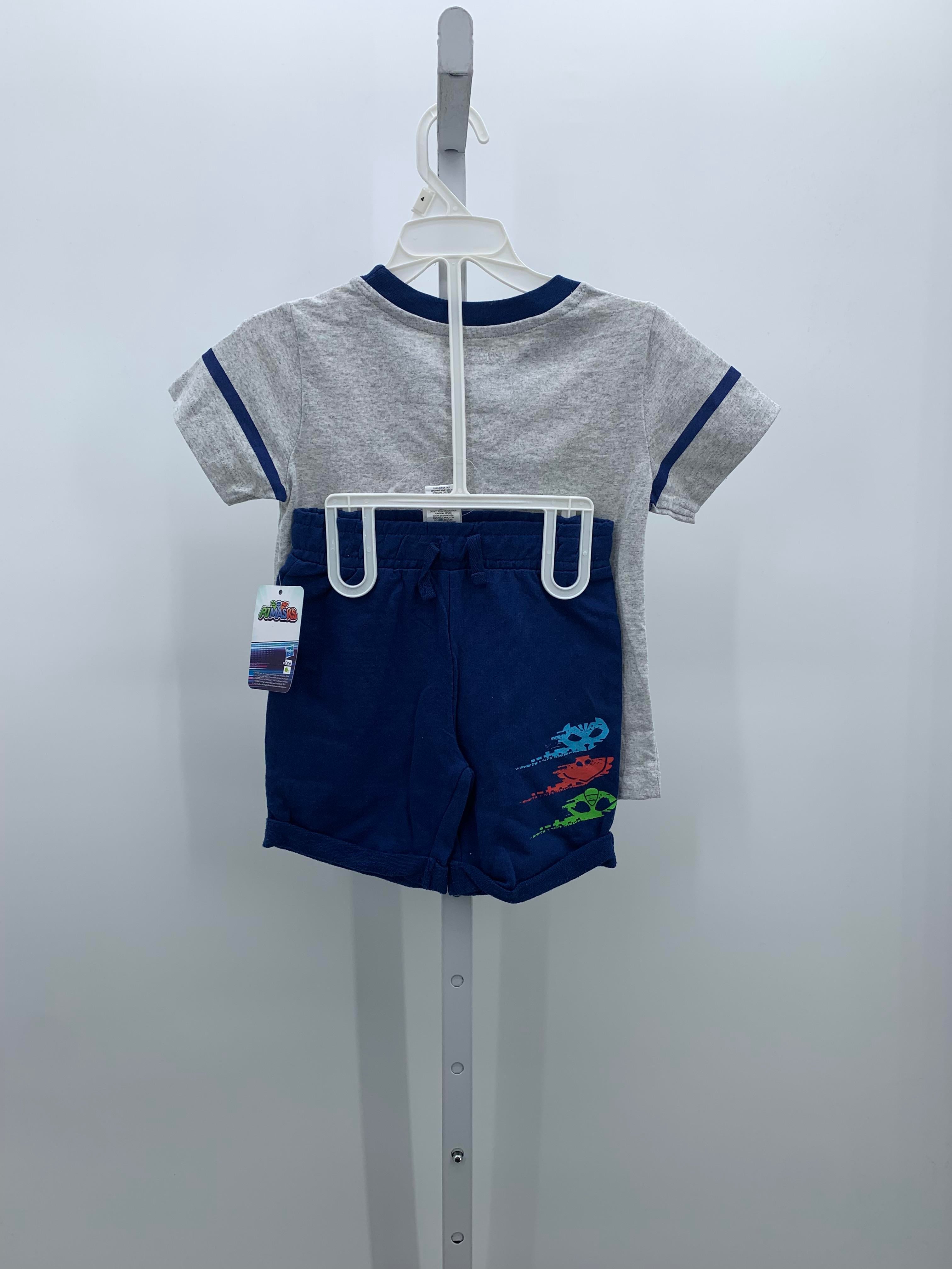 NEW MASK MODE KNIT TEE AND SHORTS.