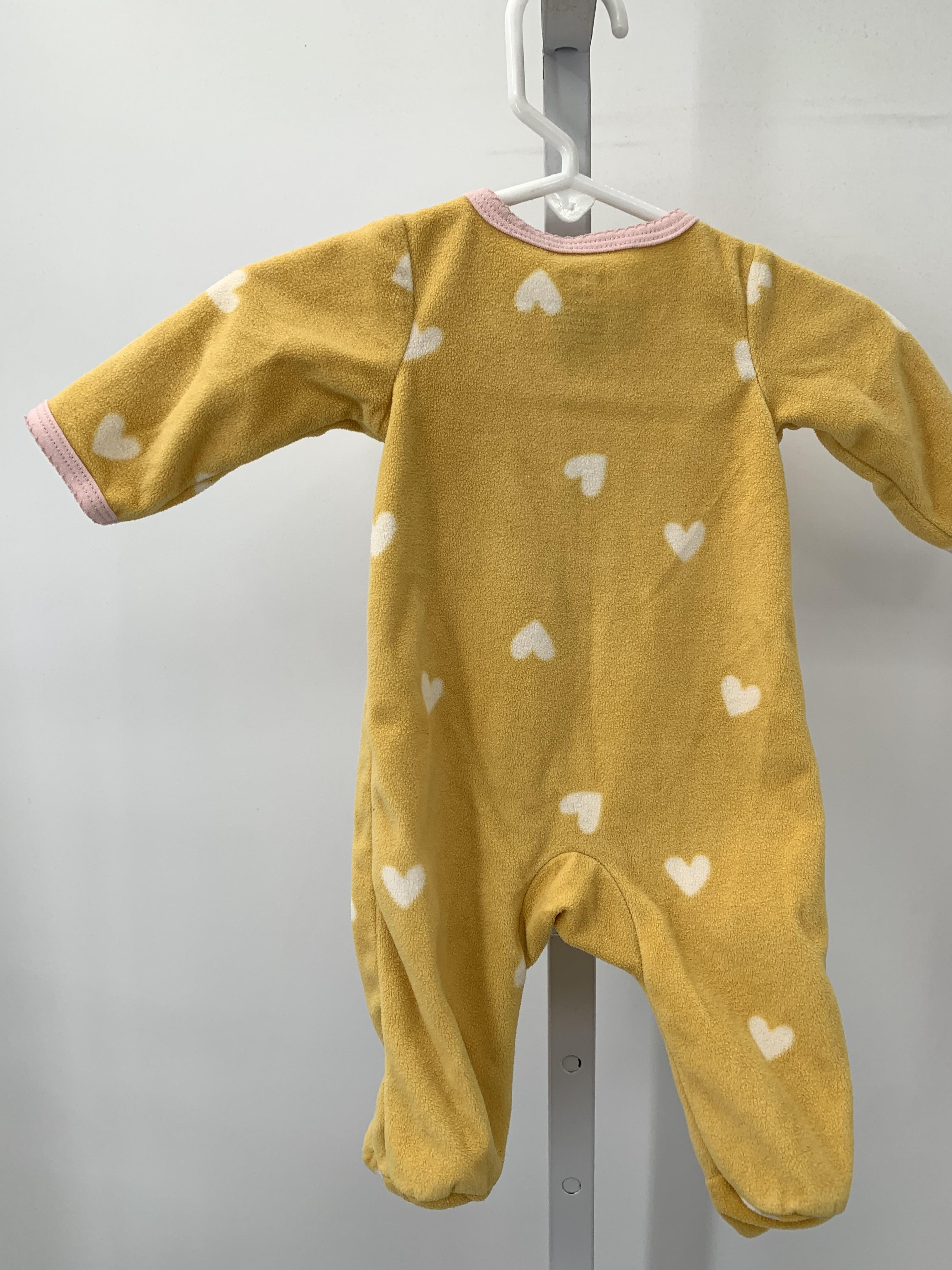 Carters Size Newborn Girls Long Slv. Romper