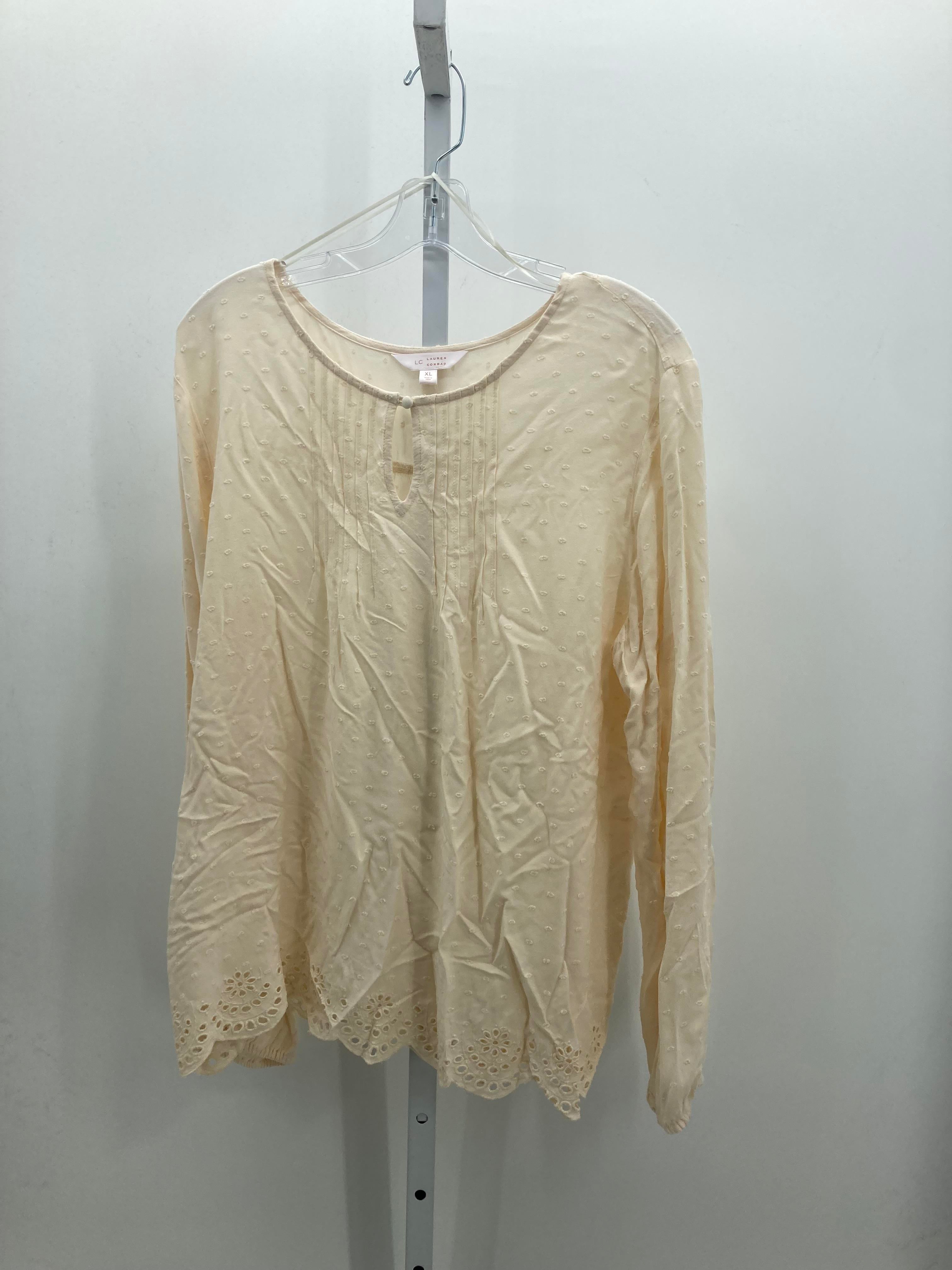Lauren Conrad Size Extra Large Misses Long Sleeve Shirt