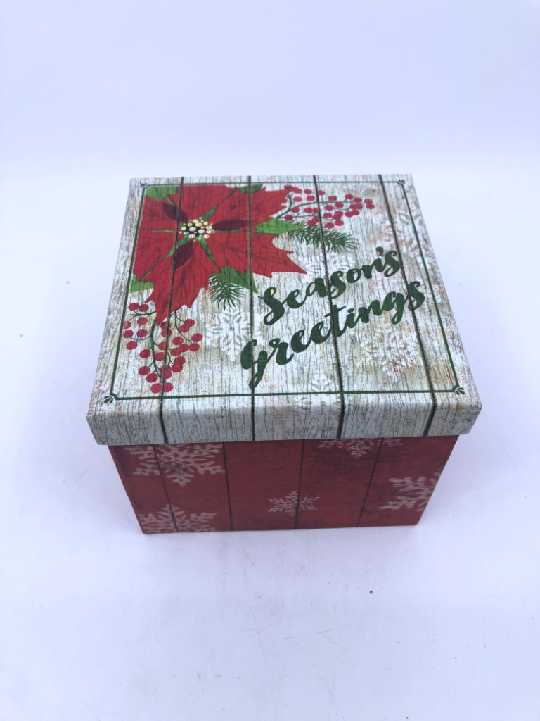 SEASONS GREETINGS GIFT BOX.