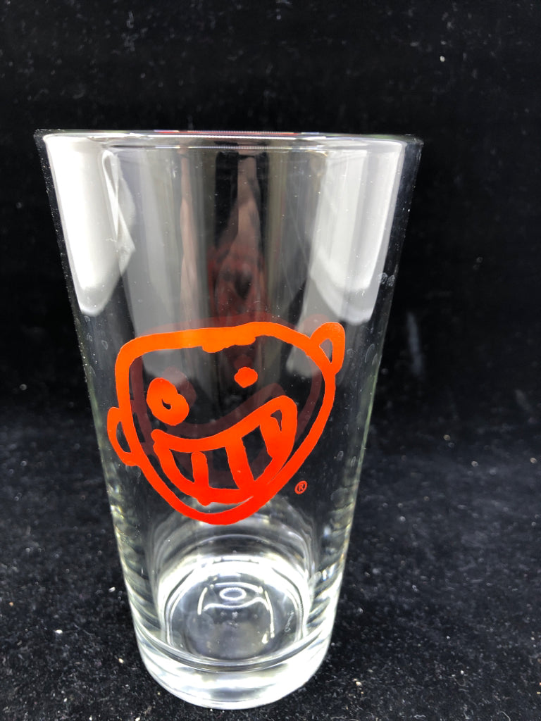 NEWBURY COMICS DRINKING GLASS.