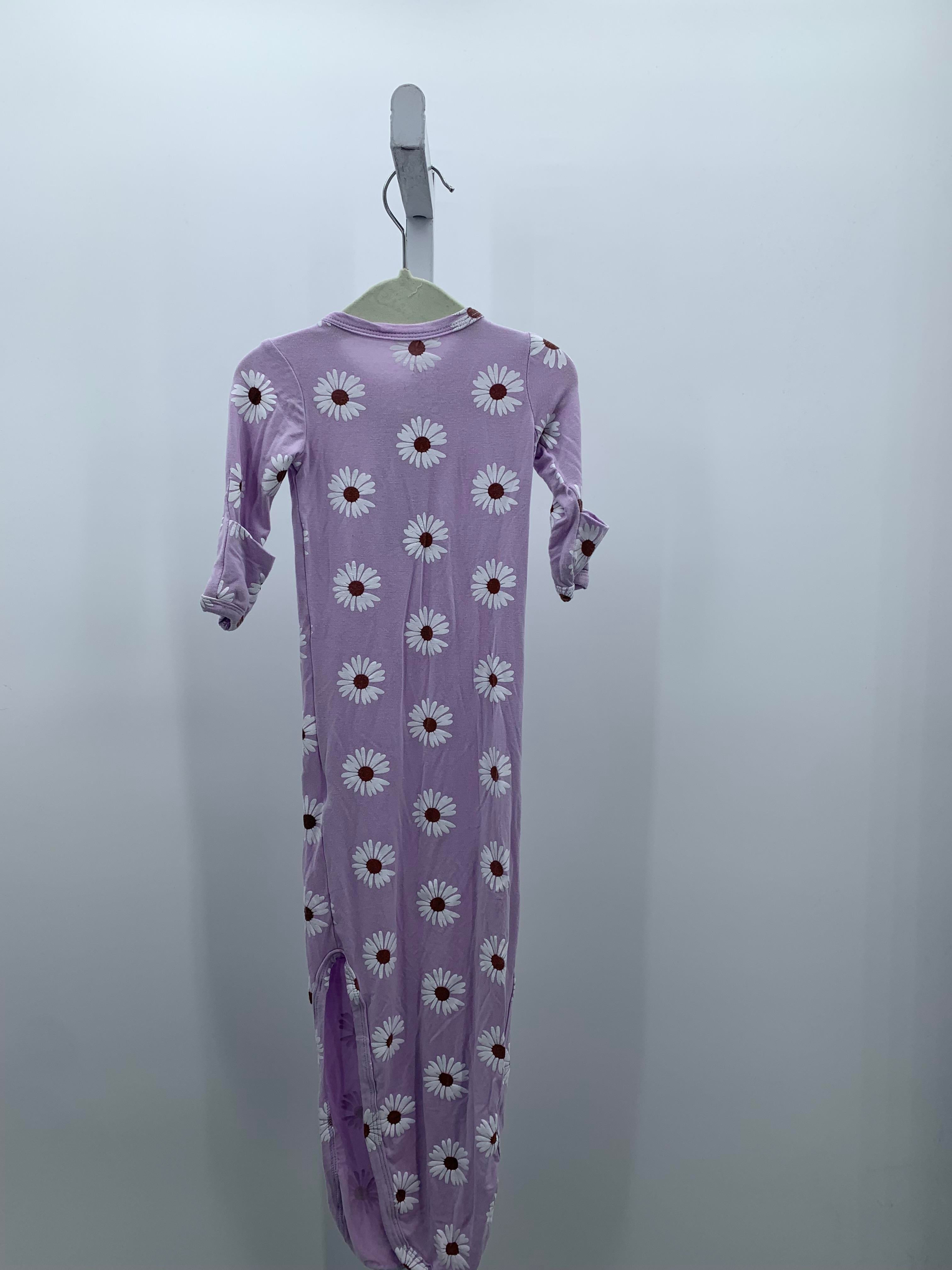 Size 0-3 months Girls Gown Sleeper