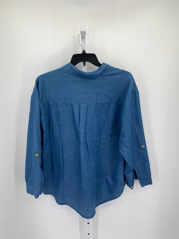 Size 2X Womens Long Sleeve Shirt