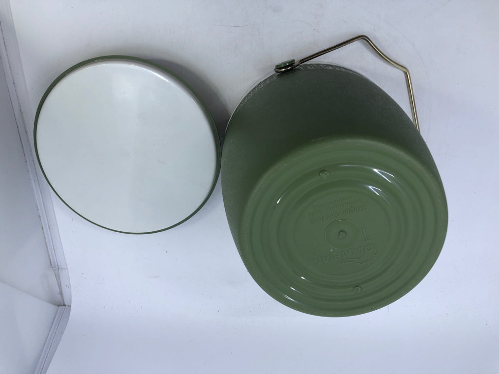 VTG GREEN/WHITE ICE BUCKET OLYMPLIAN.
