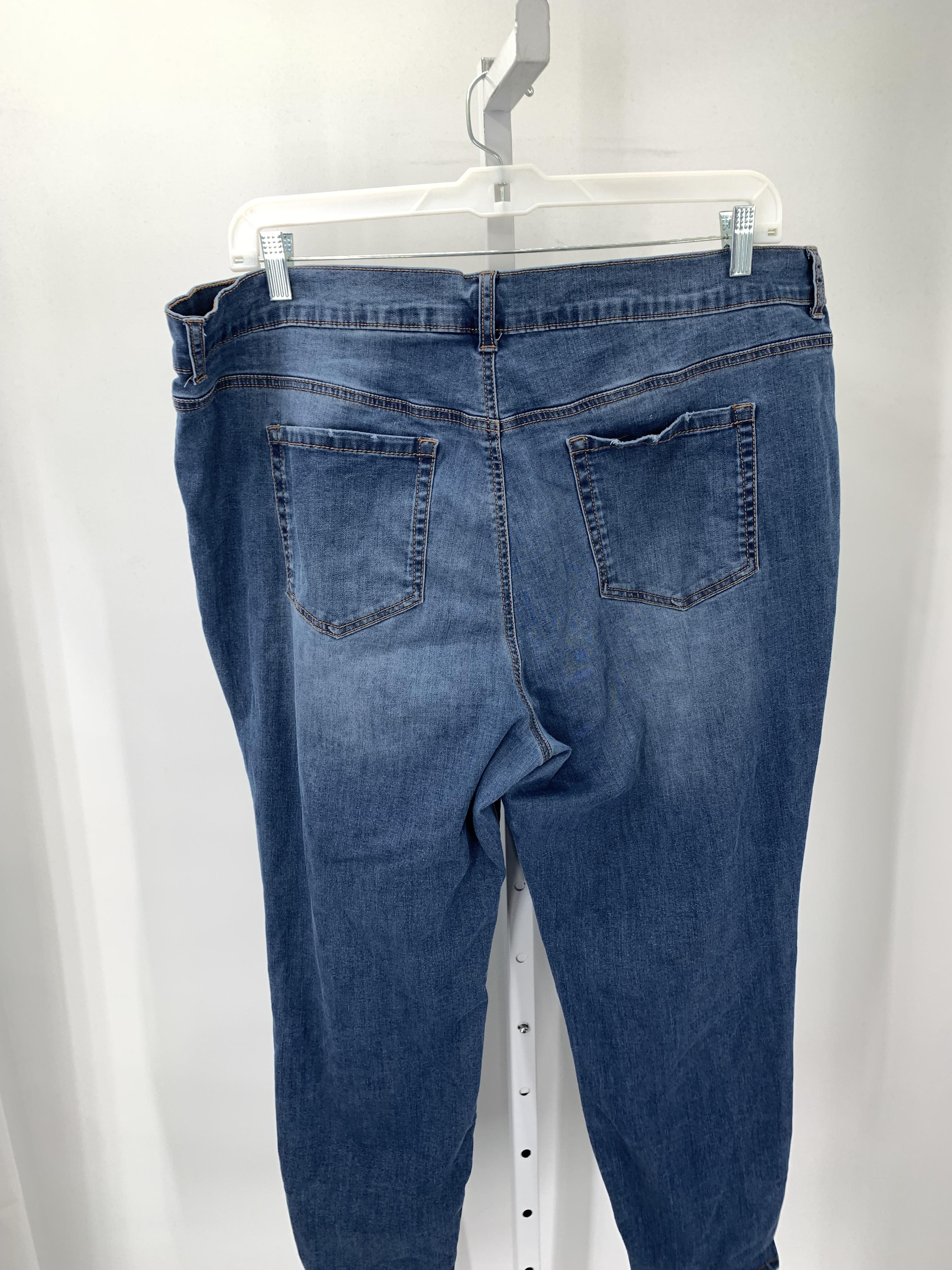 Terra & Sky Size 22WP Womens Jeans