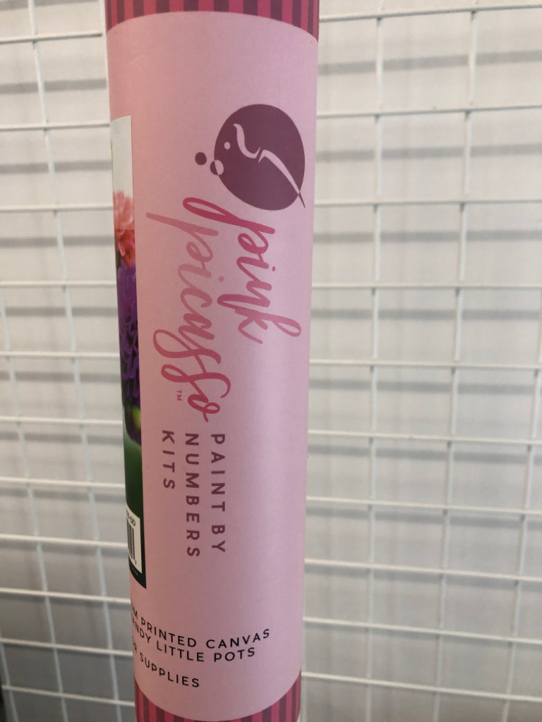 NIP DAHLIA DELIGHT PAINT BY NUMBER.