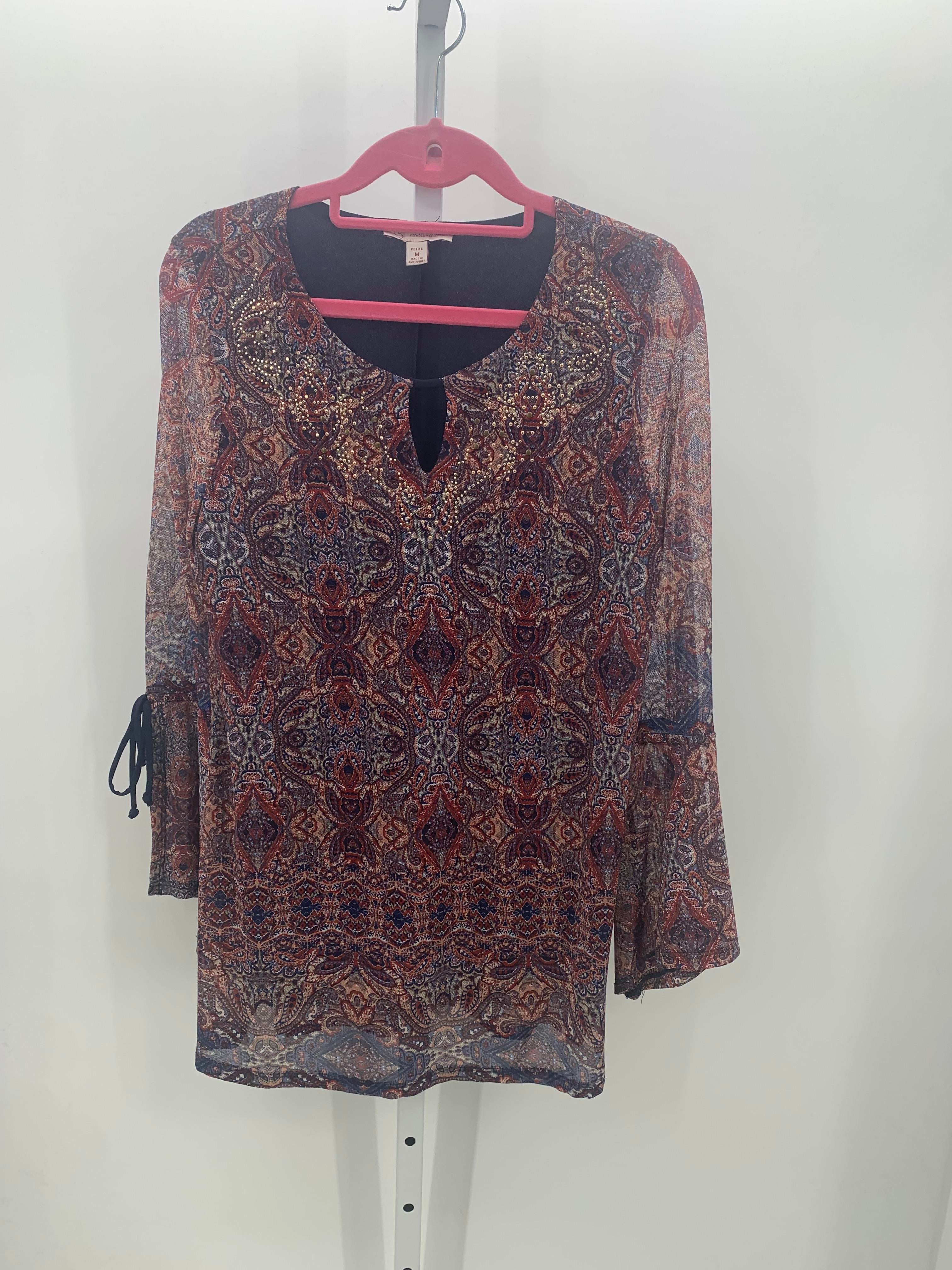 db Size Medium Petite Petite Long Sleeve Shirt