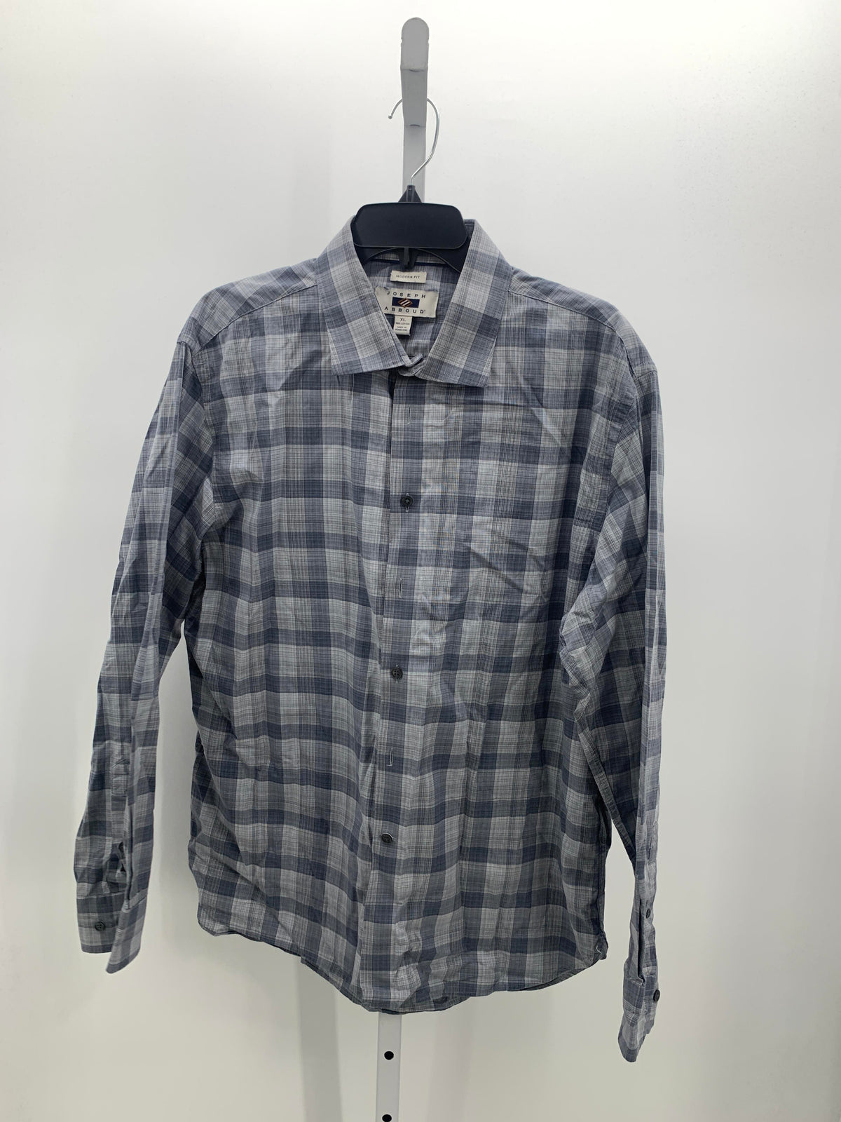 PLAID BTN DOWN