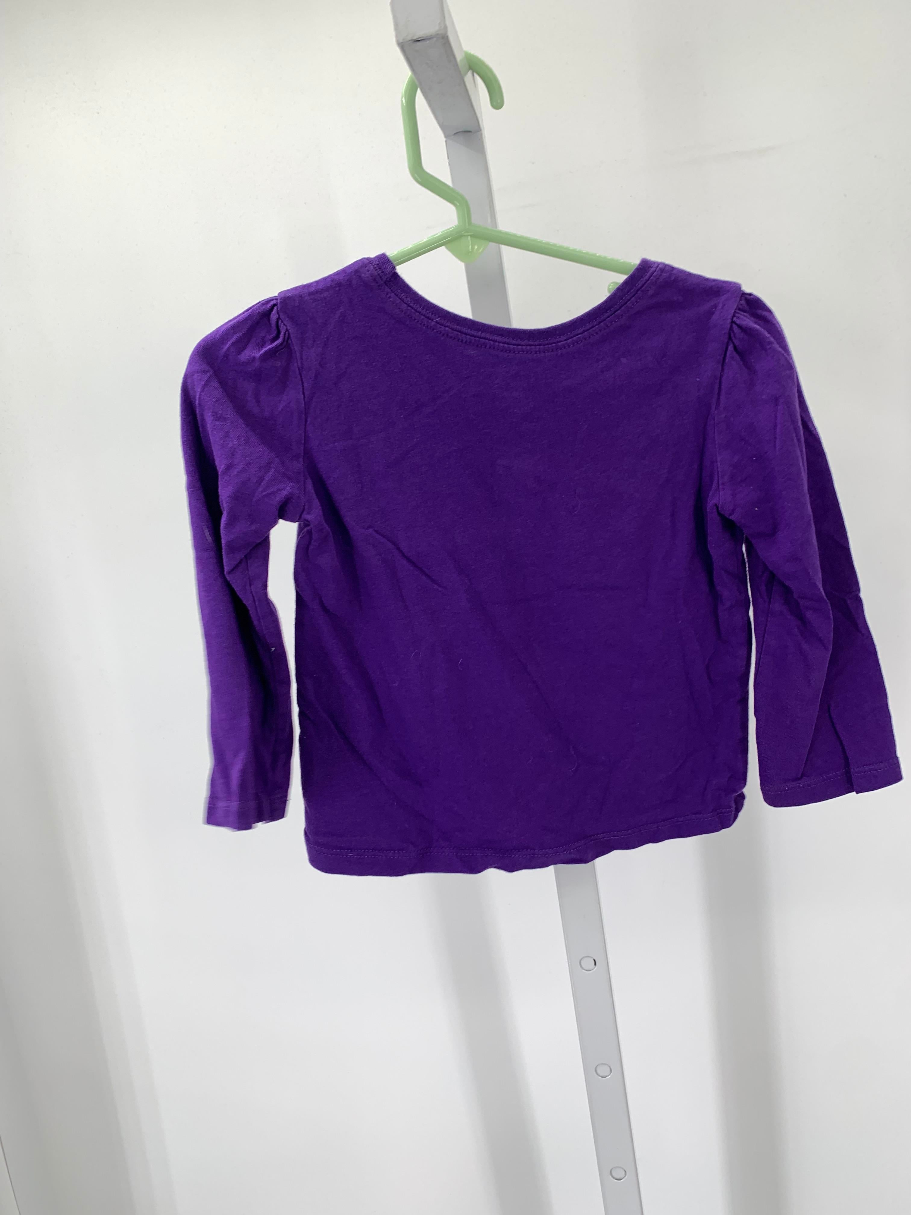 Children's Place Size 2T Girls Long Sleeve Shirt