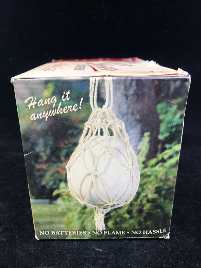 NIB SKEETER SCREEN PATIO EGG MOSQUITO DETERRENT DIFFUSER.
