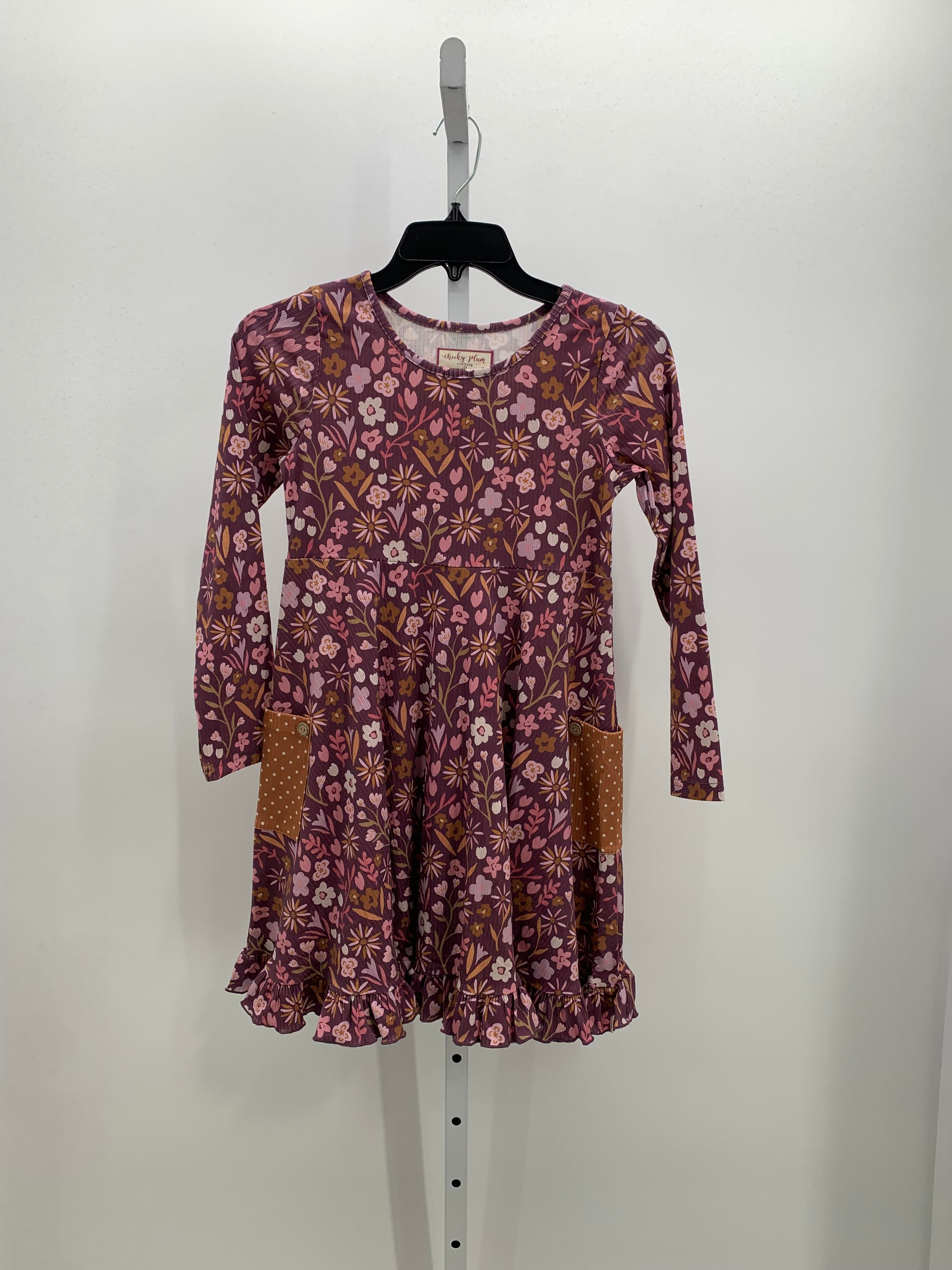Size 12 Girls Long Sleeve Dress