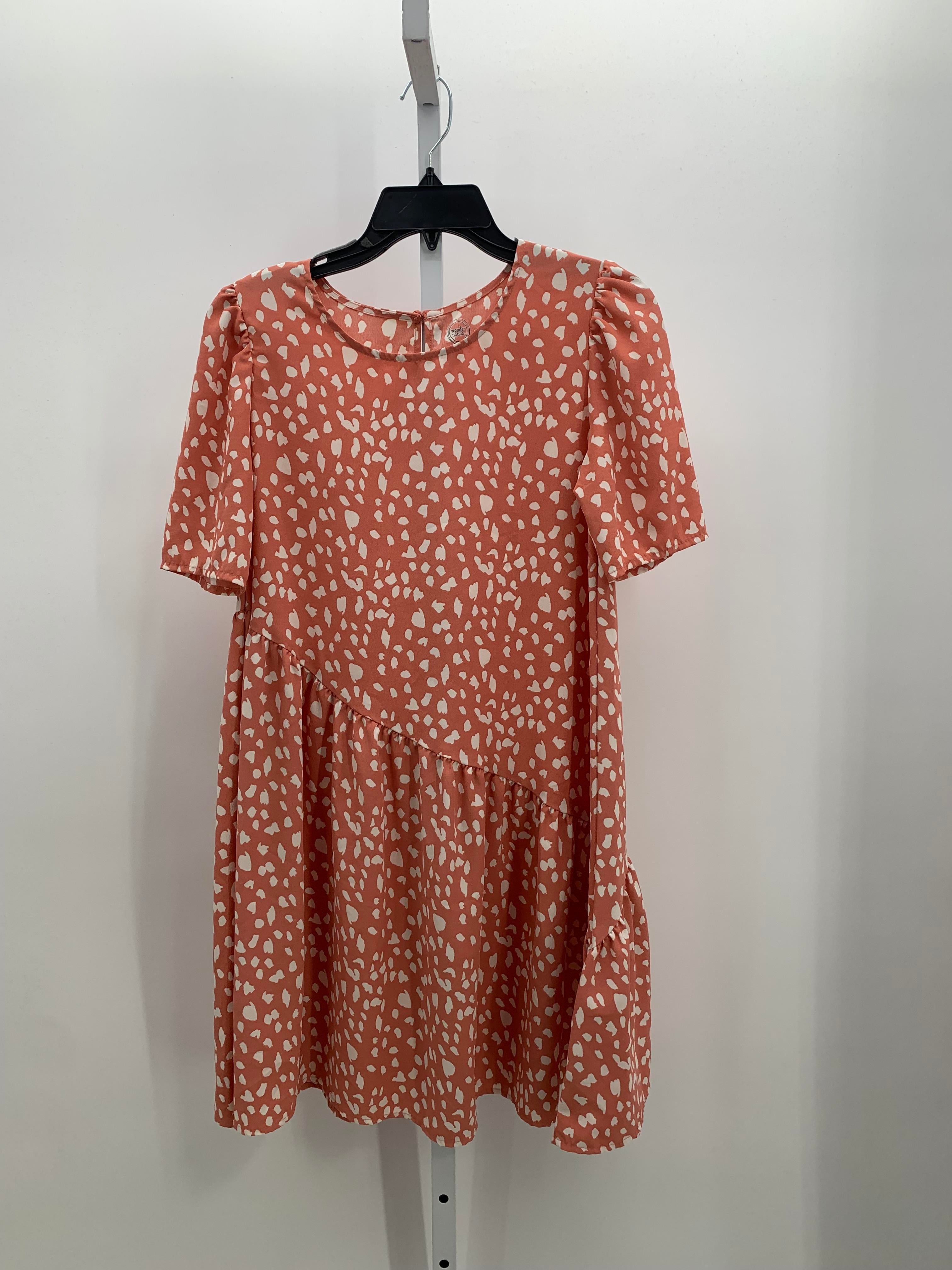 Wonder Nation Size 18 Girls Short Sleeve Dress