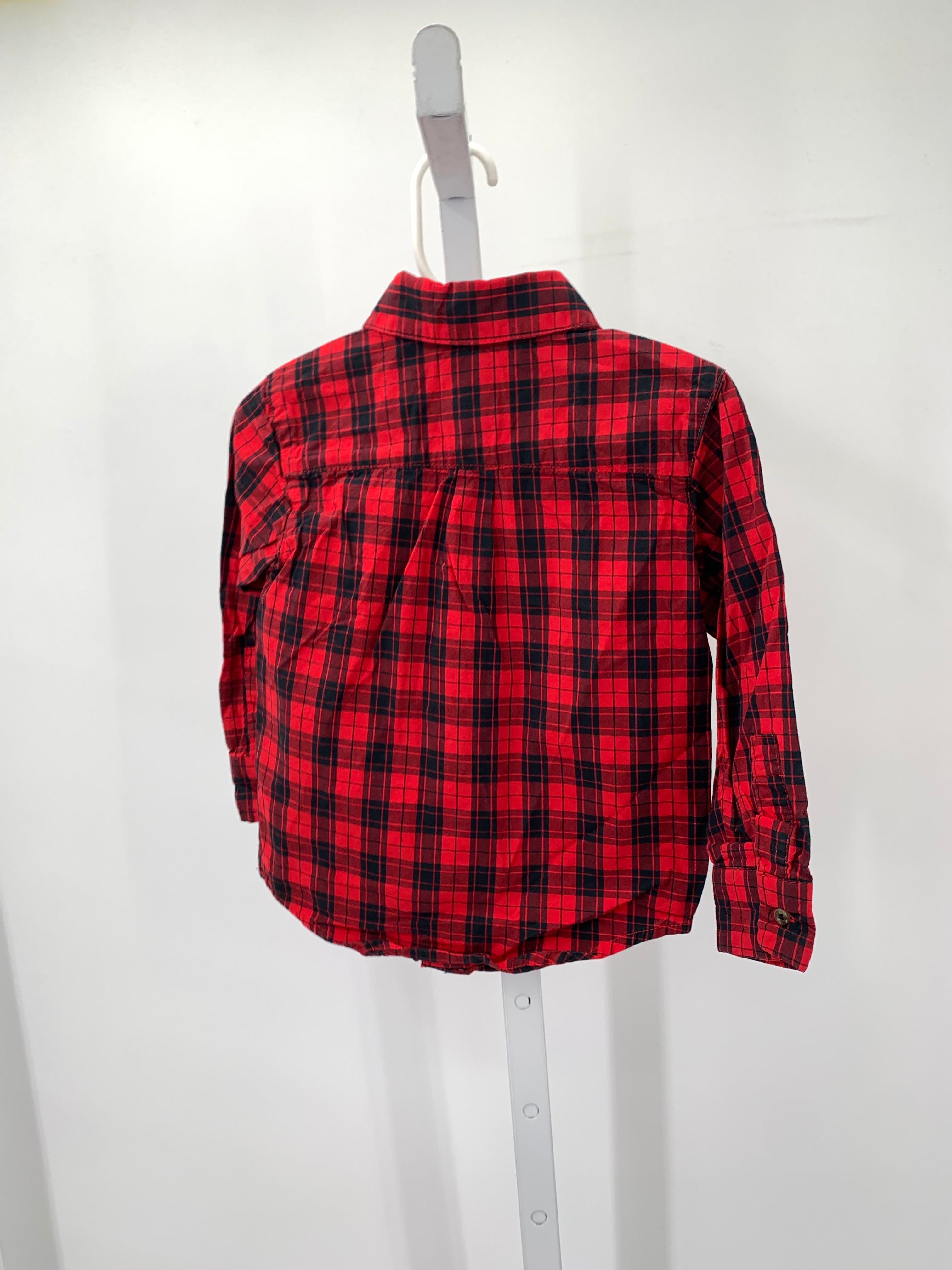 BLACK PLAID BTN DOWN