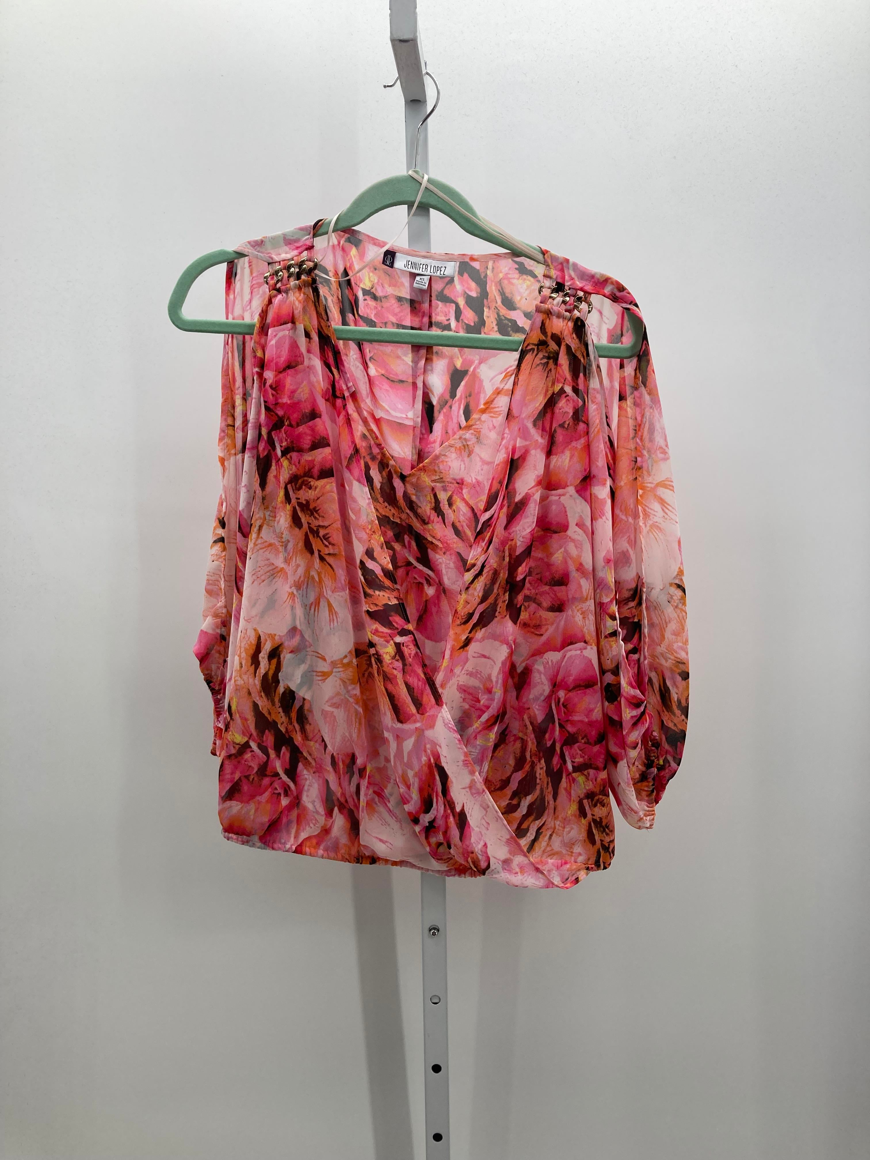 Jennifer Lopez Size X Small Misses 3/4 Sleeve Shirt