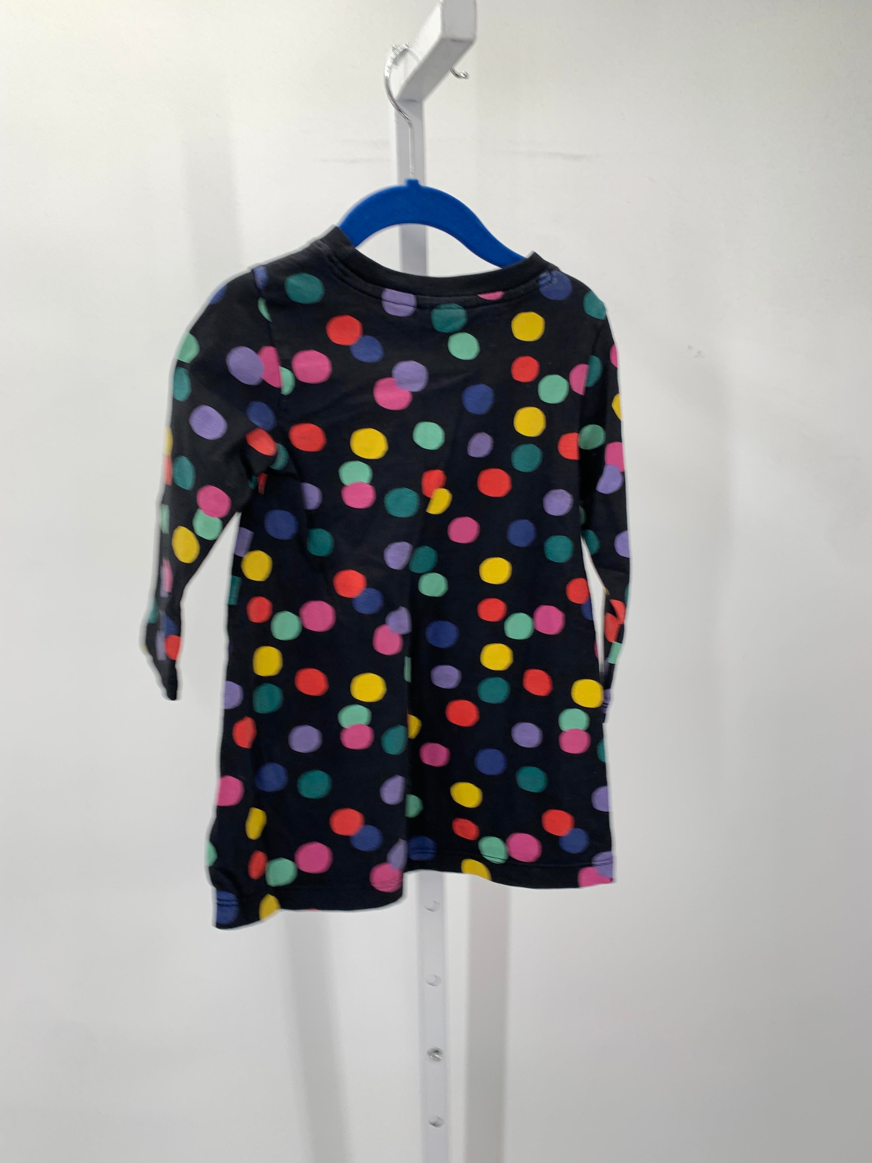Hanna Anderson Size 3T Girls Long Sleeve Dress