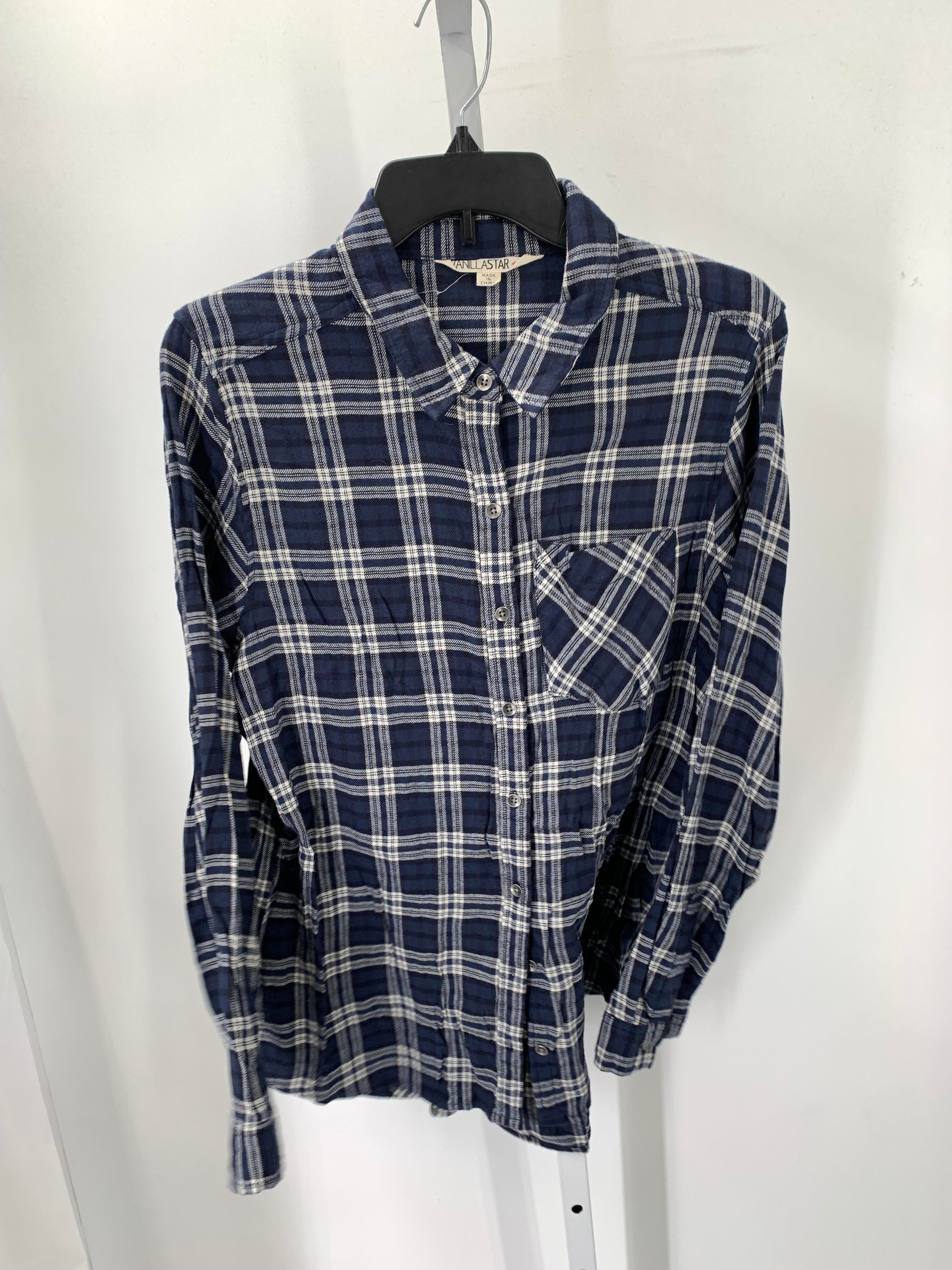 Vanilla Star Size Large Juniors Long Sleeve Shirt