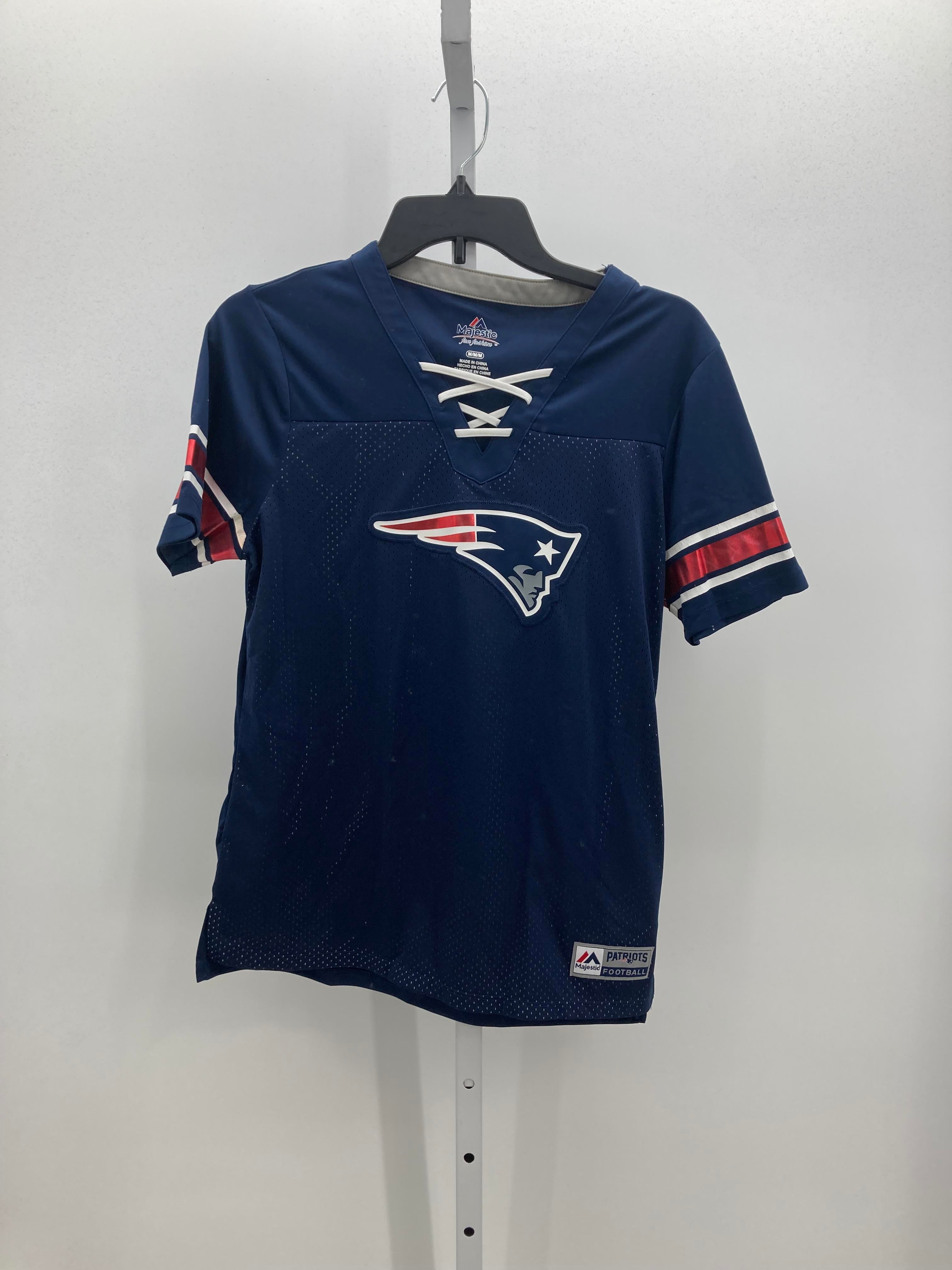 Majestic Size Medium Misses Short Sleeve Shirt