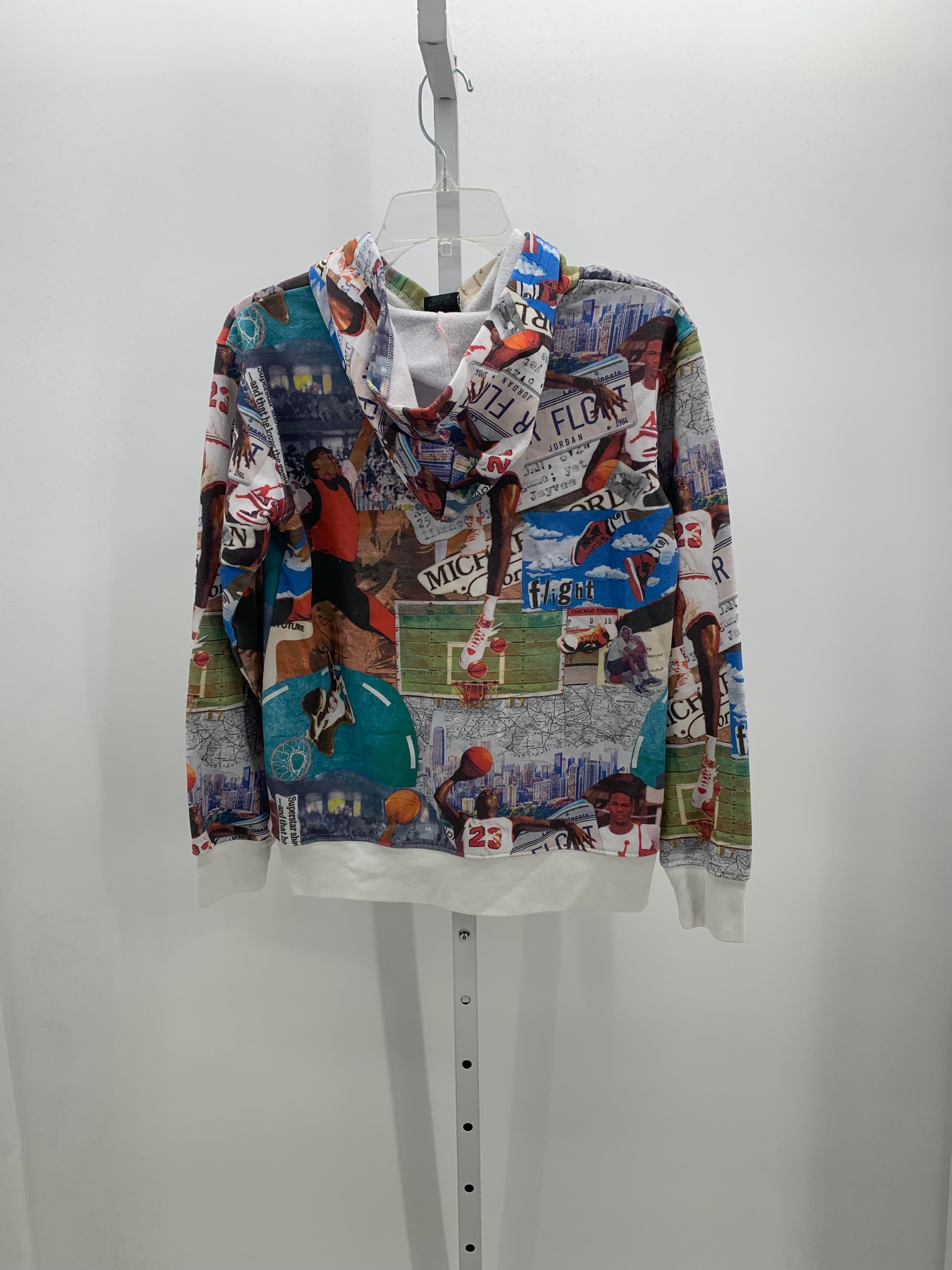 GRAPHIC HOODED KNIT
