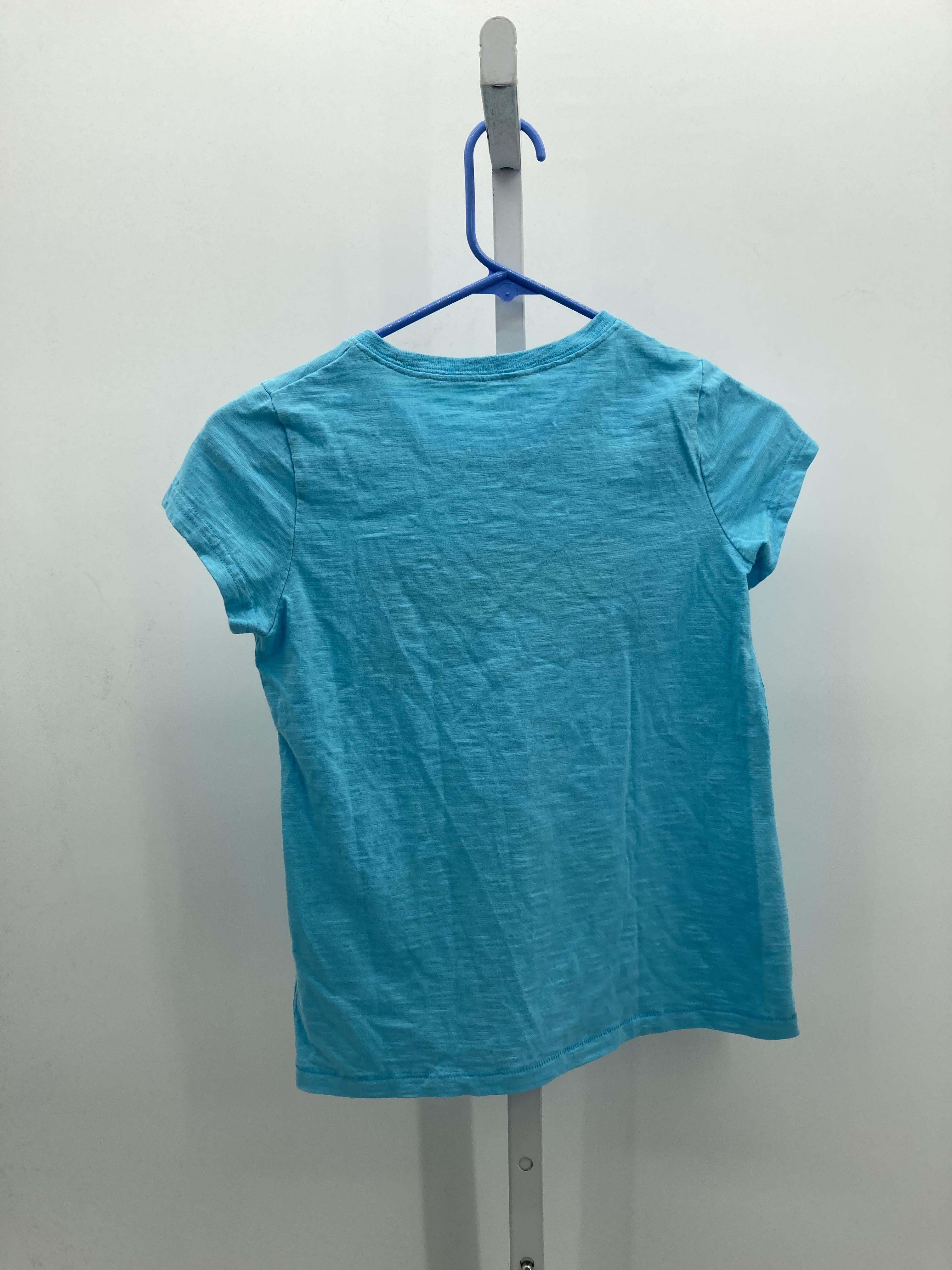 LL Bean Size 8 Girls Short Sleeve Shirt