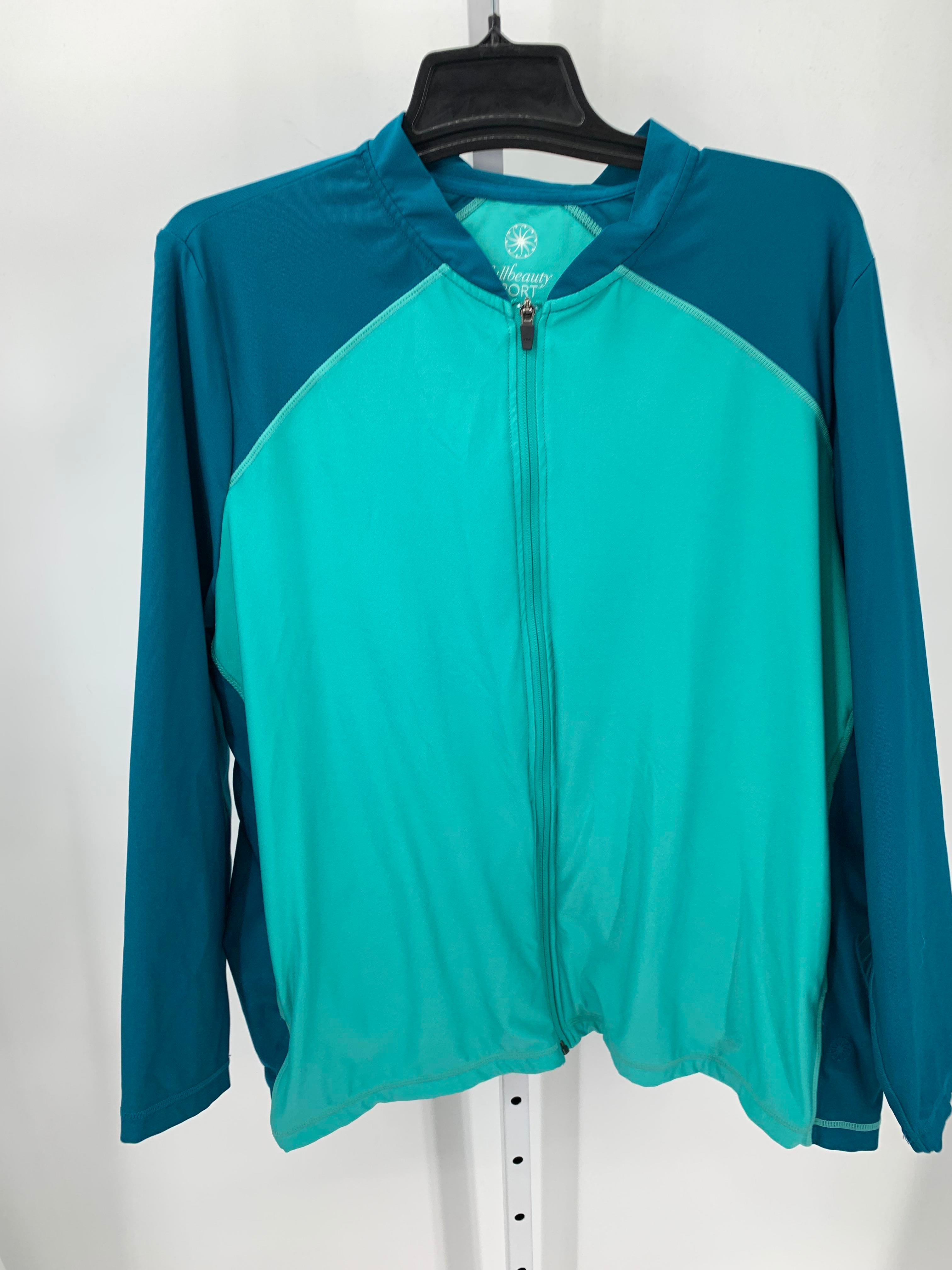 Size 26/28 W Womens Sweat Jacket
