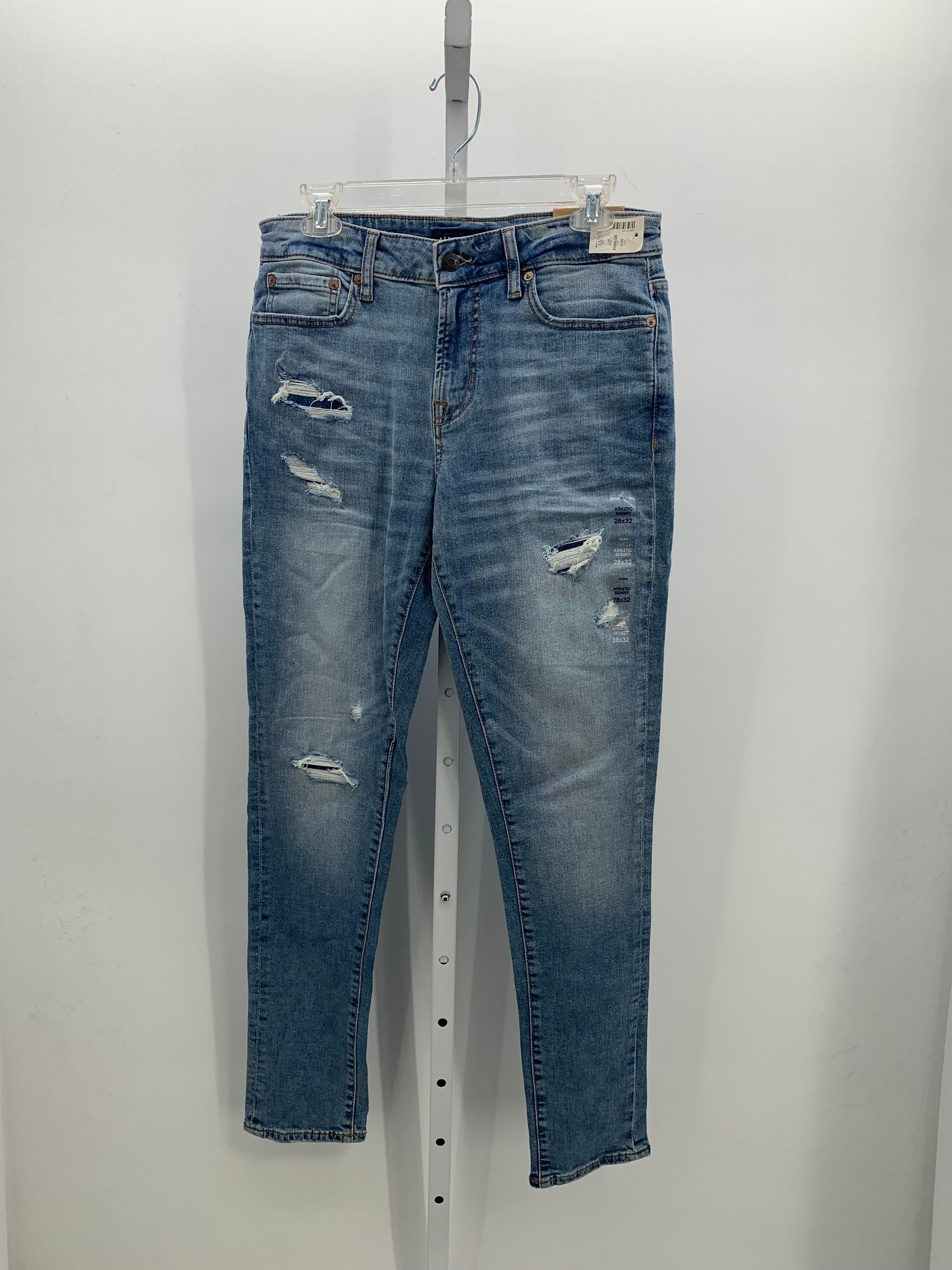 NEW DISTRESSED ATHLETIC SKINNY