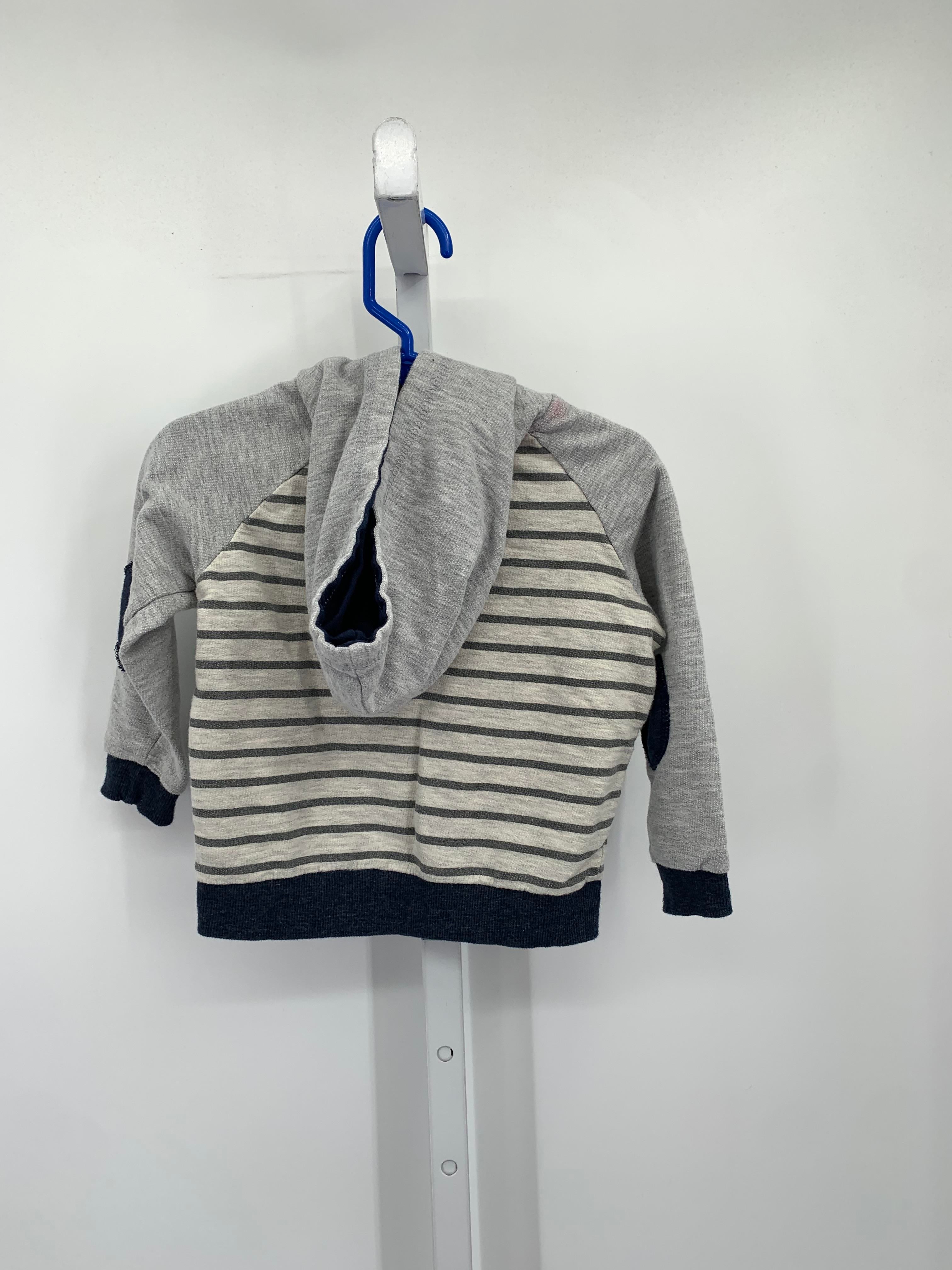 HOODED STRIPES KNIT