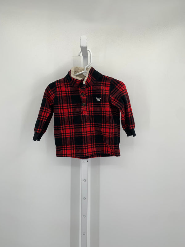 BLACK PLAID FLEECE